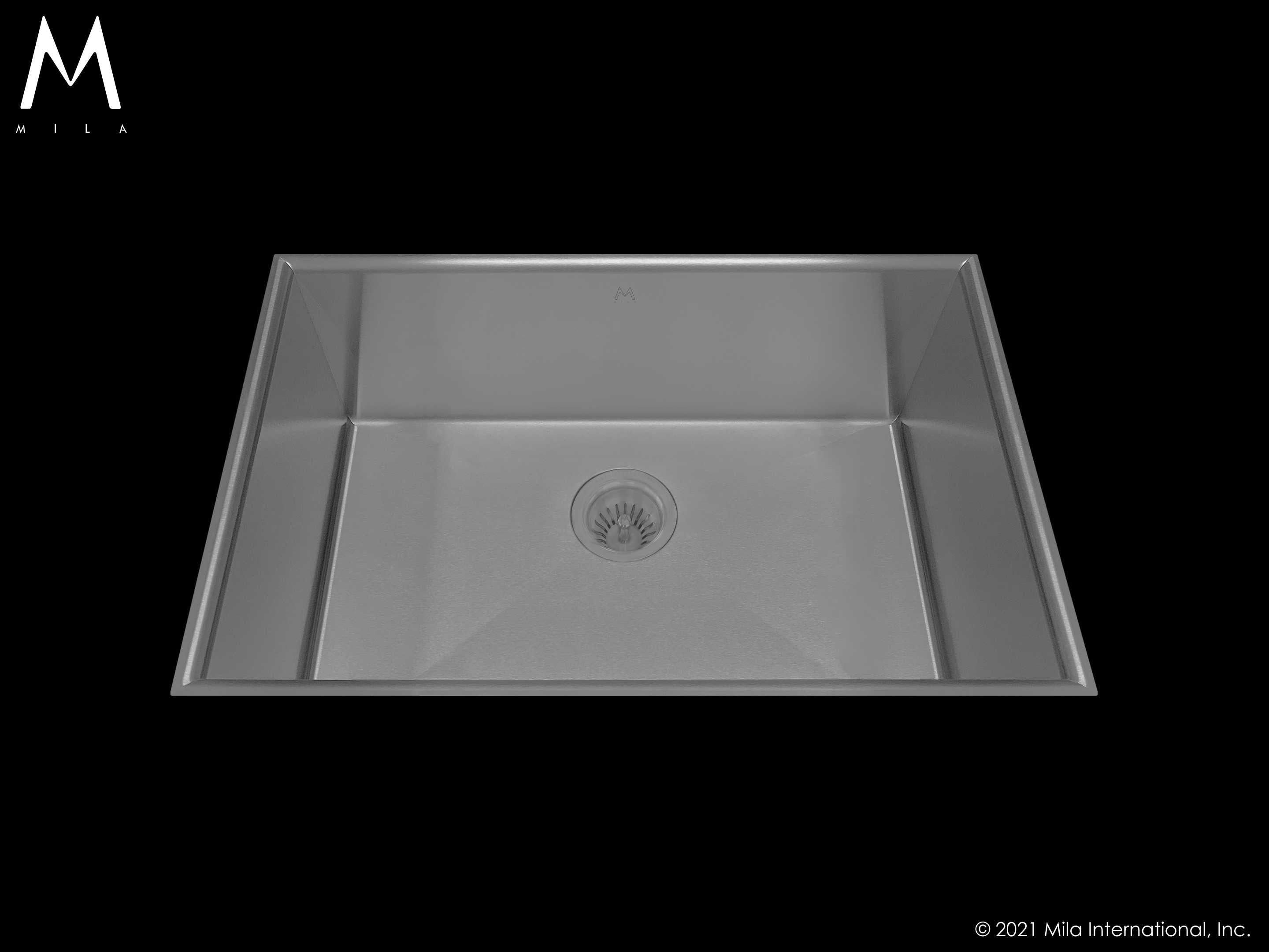 satin brushed ss kitchen sink