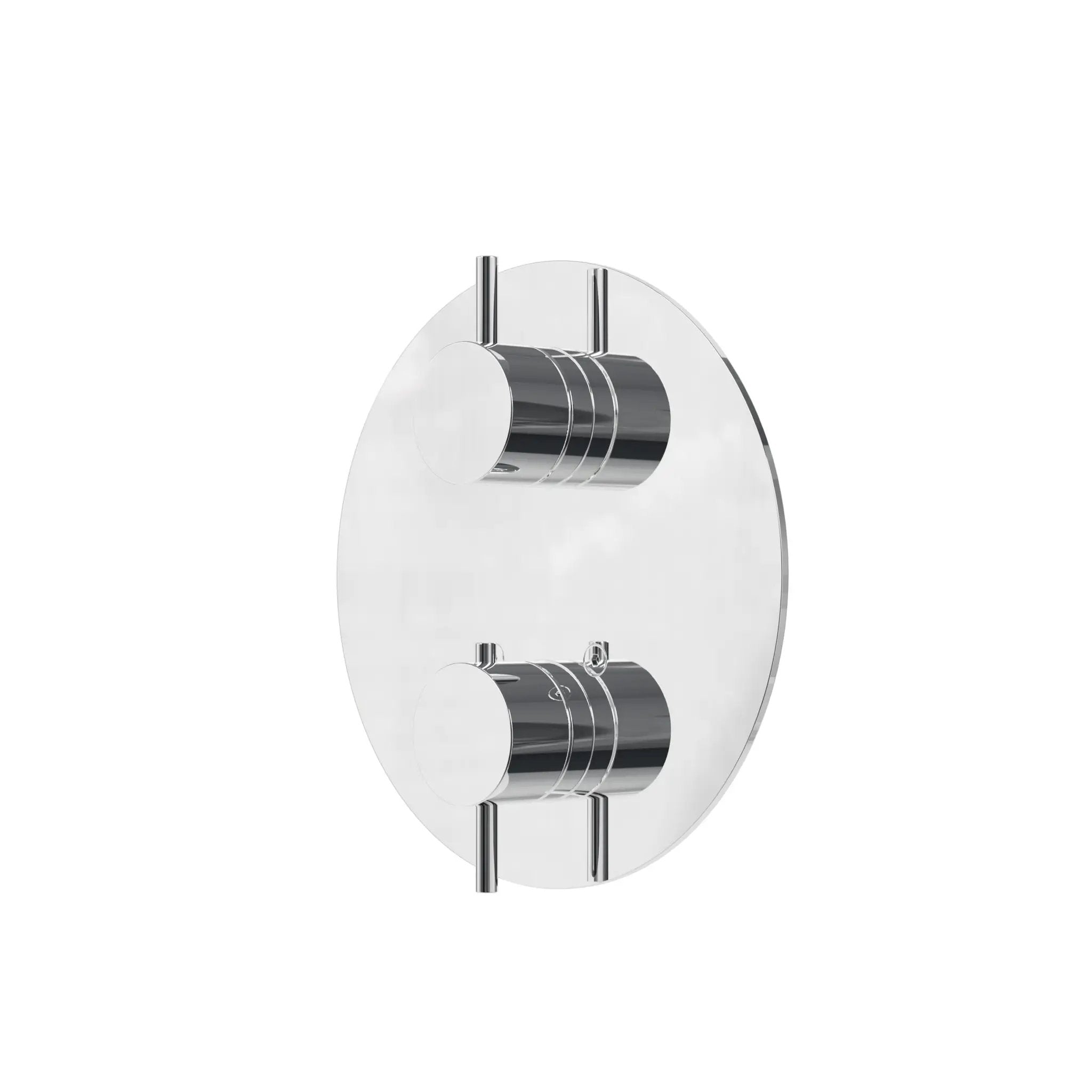polished chrome trim