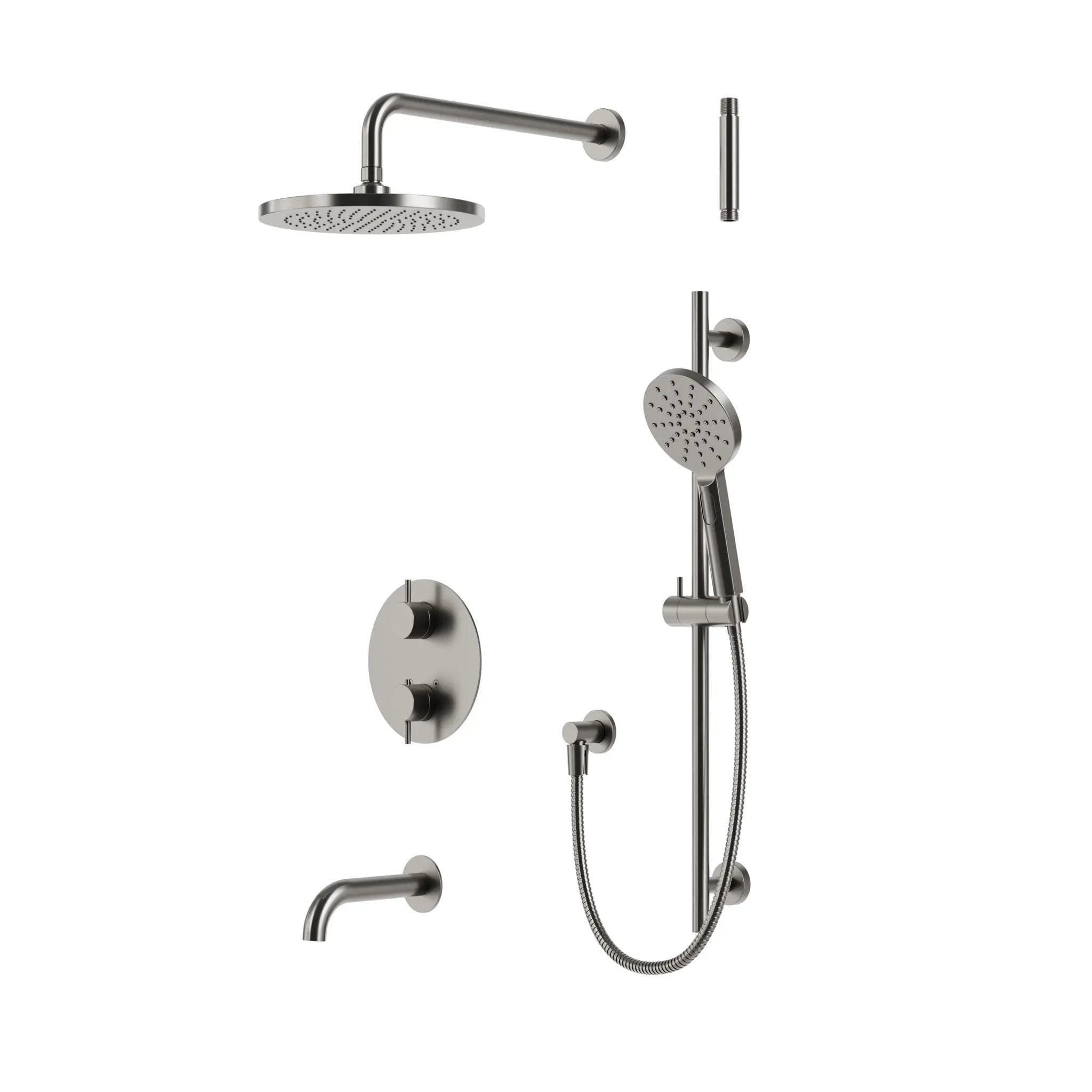 Aquabrass Thermo Shower Kit - 3-Way Shared by Aquabrass