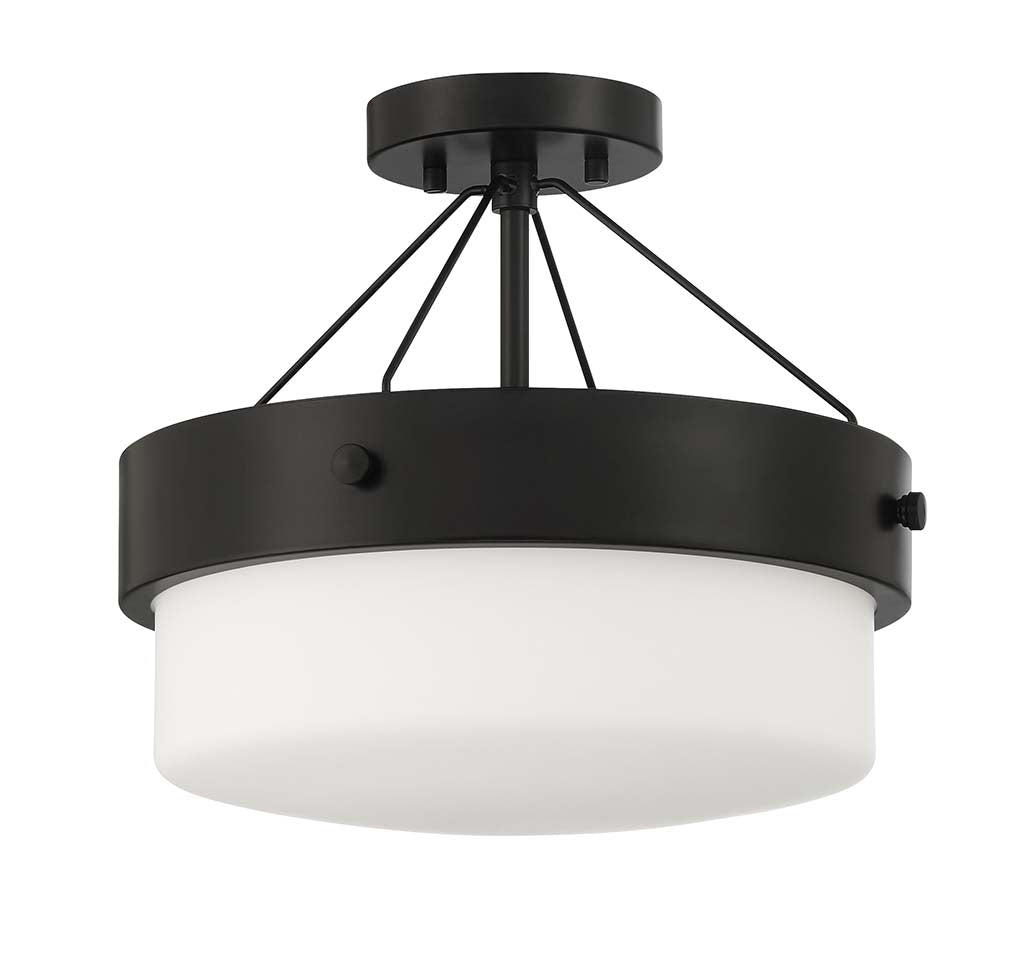 flat black ceiling mount