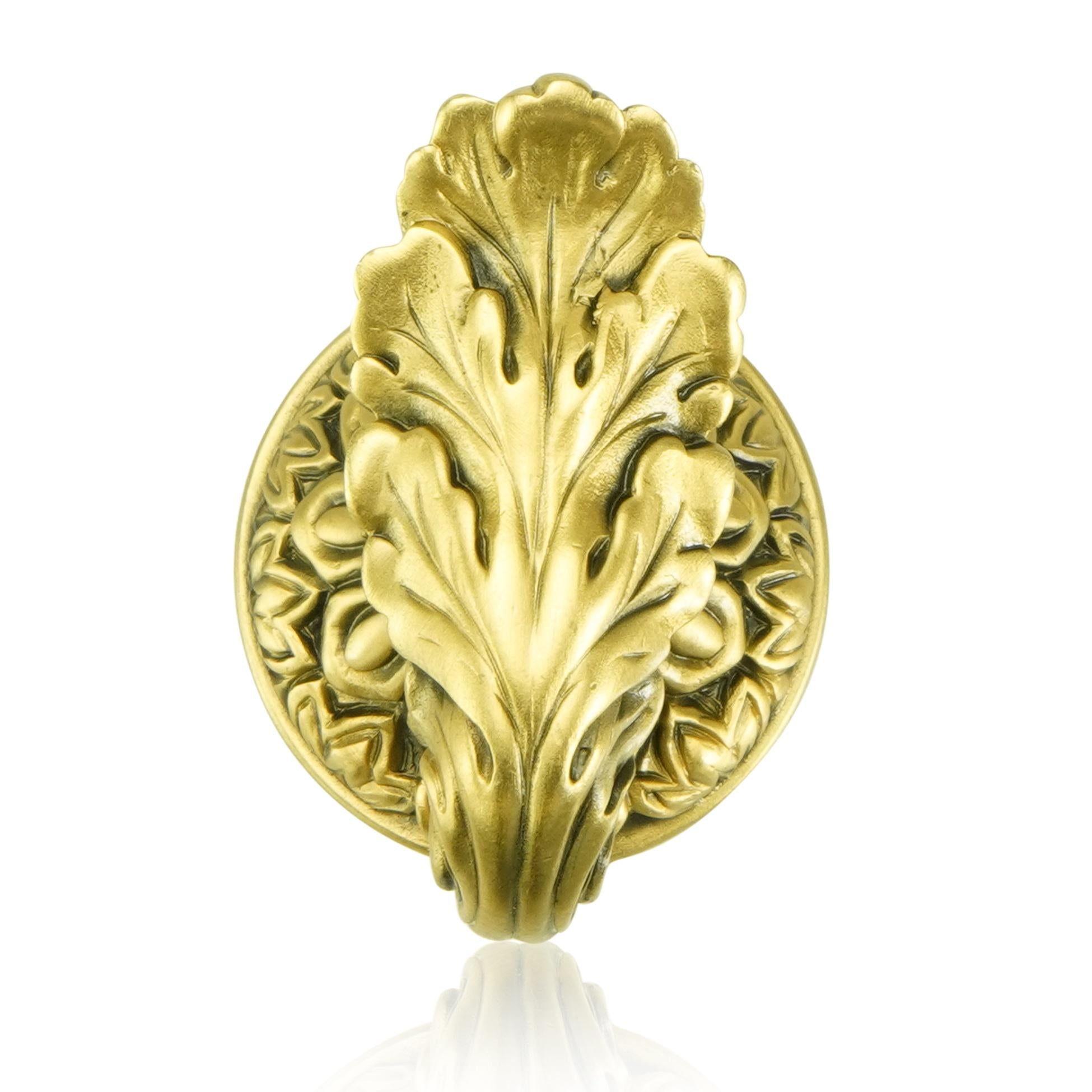 florentine gold knob