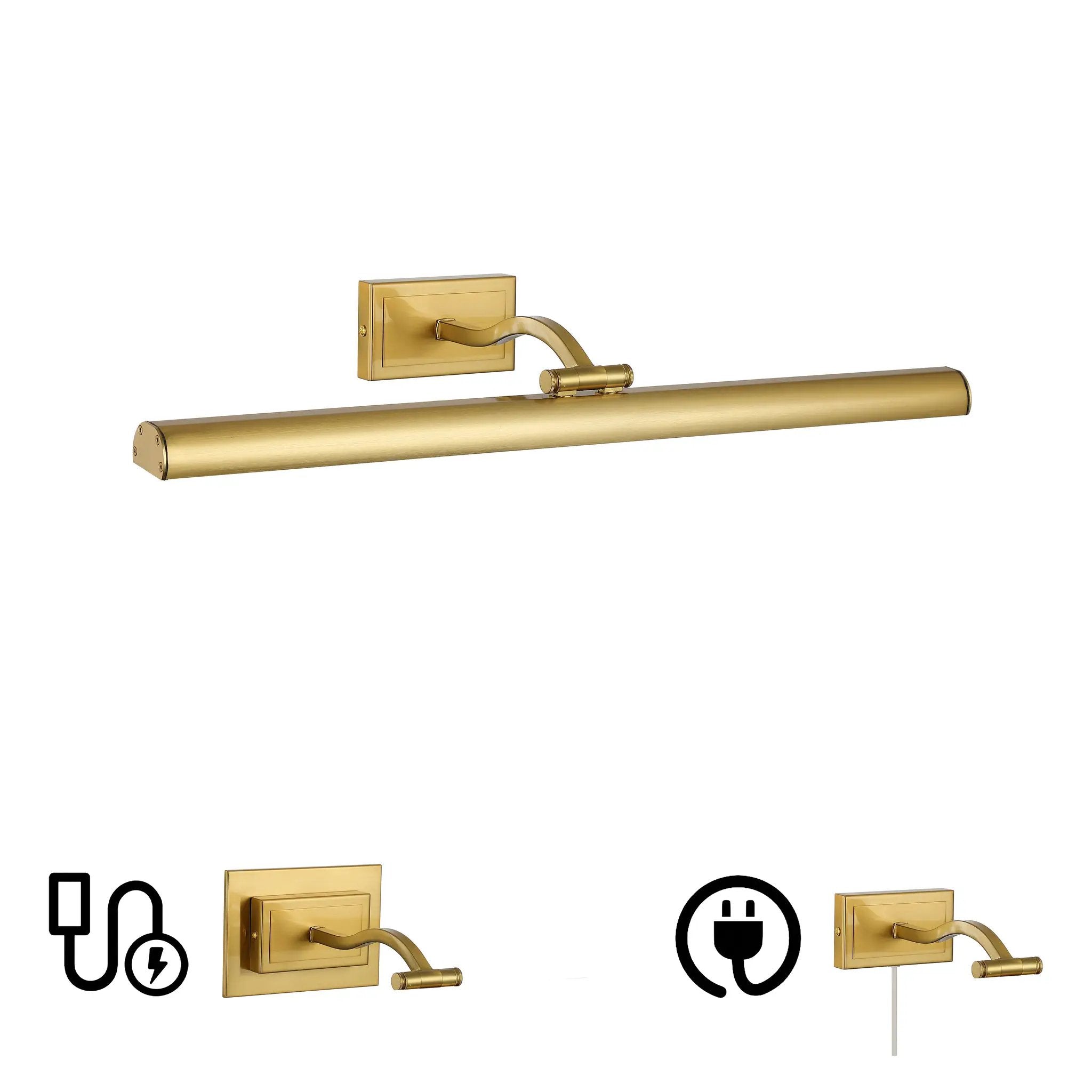 aged brass wall sconce