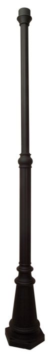 Craftmade 80" Pad Mount Post - Textured Black