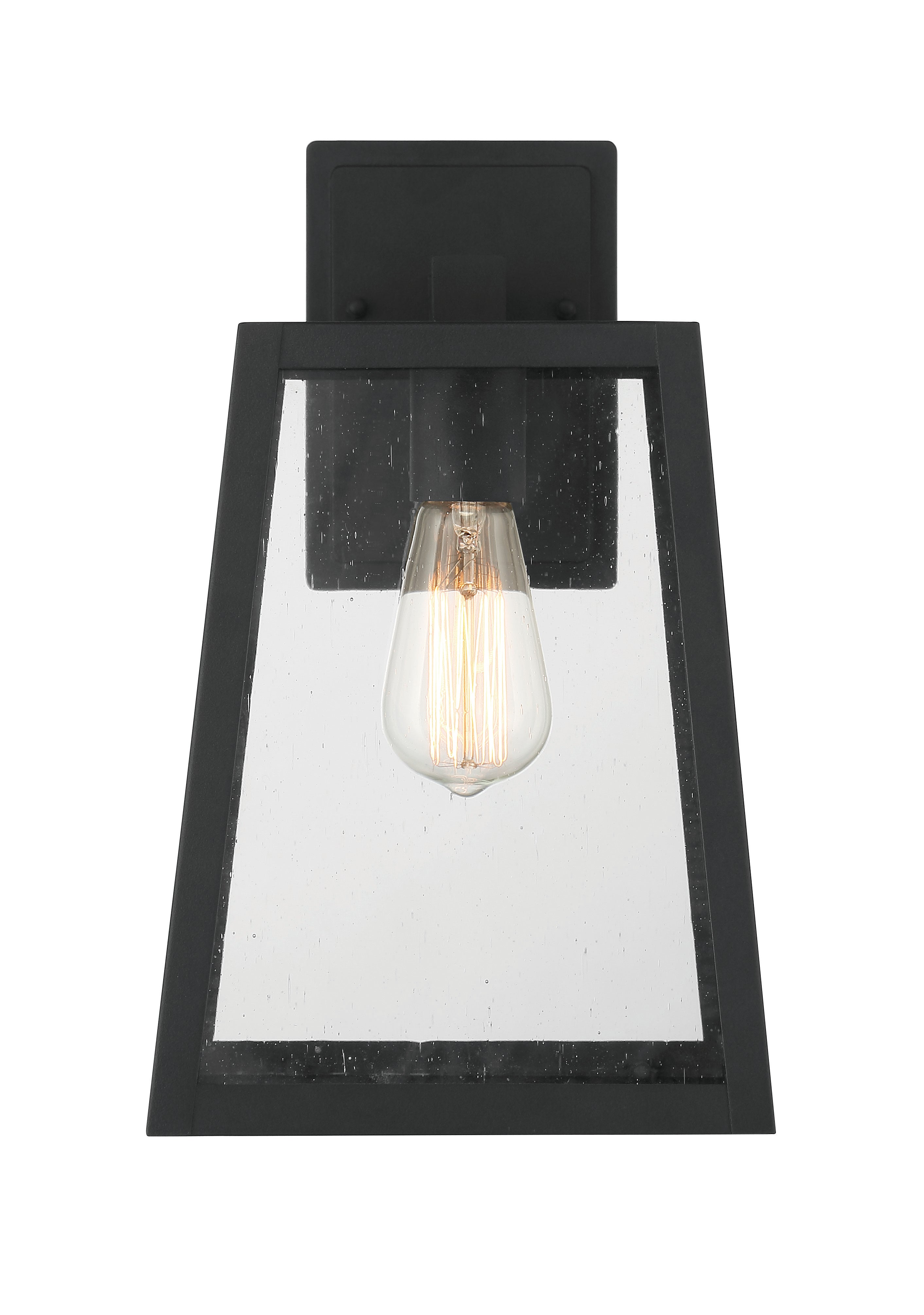 textured black wall sconces