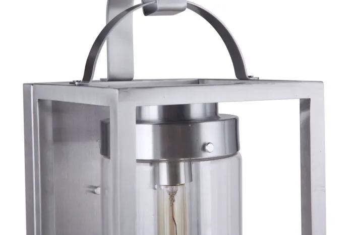 satin aluminum wall sconces