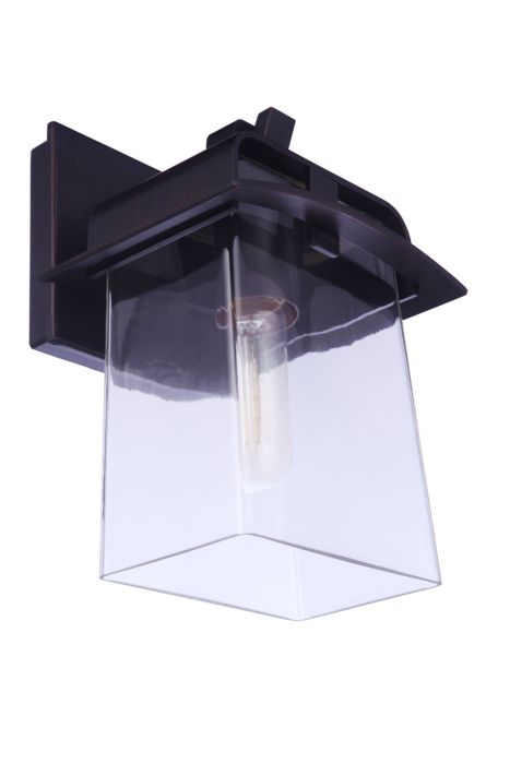 aged bronze brushed wall sconces