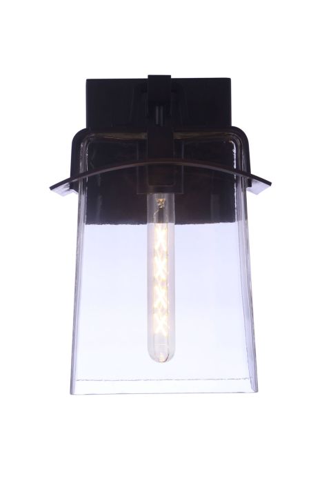 aged bronze brushed wall sconces