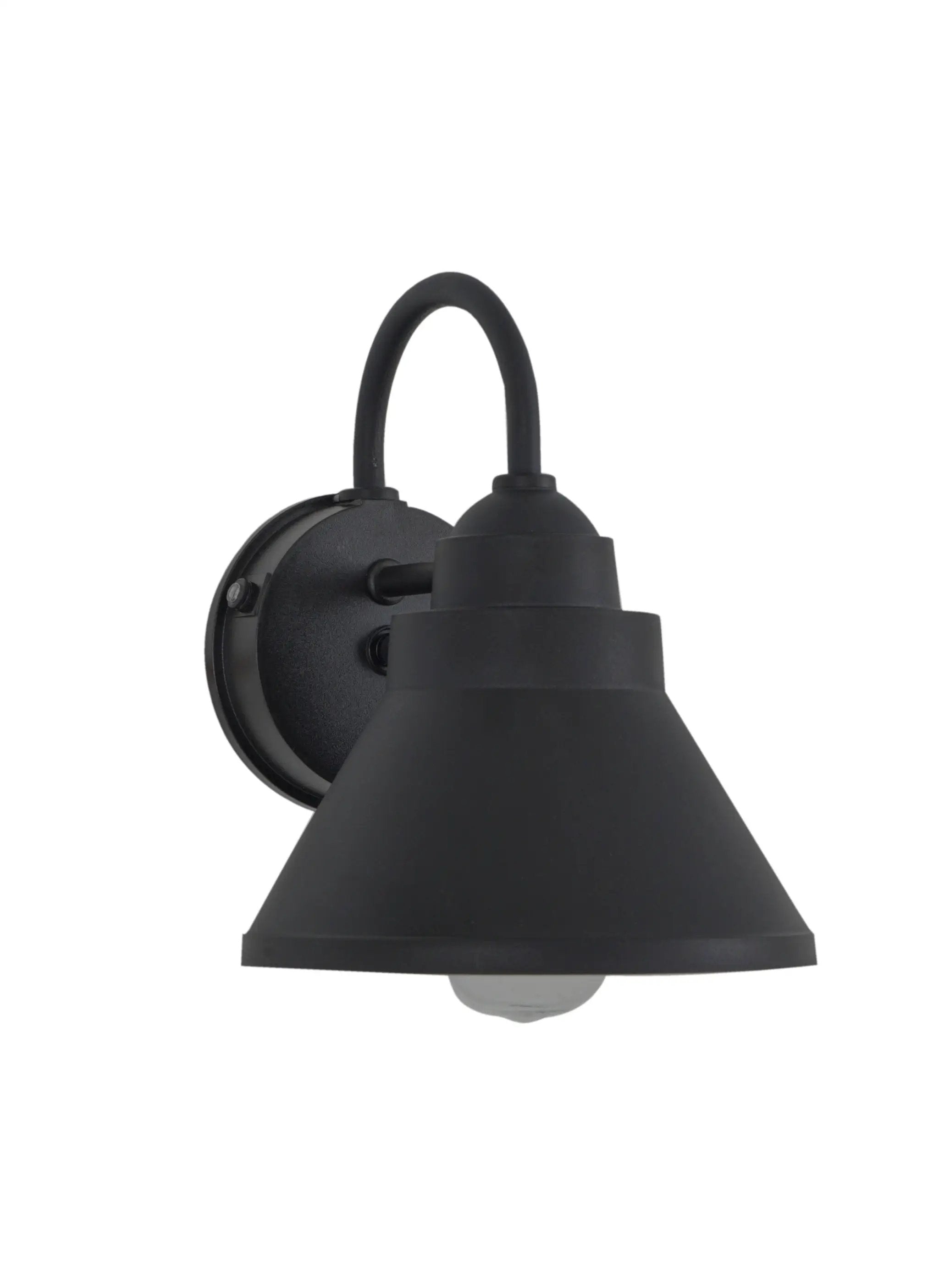 textured black wall sconces