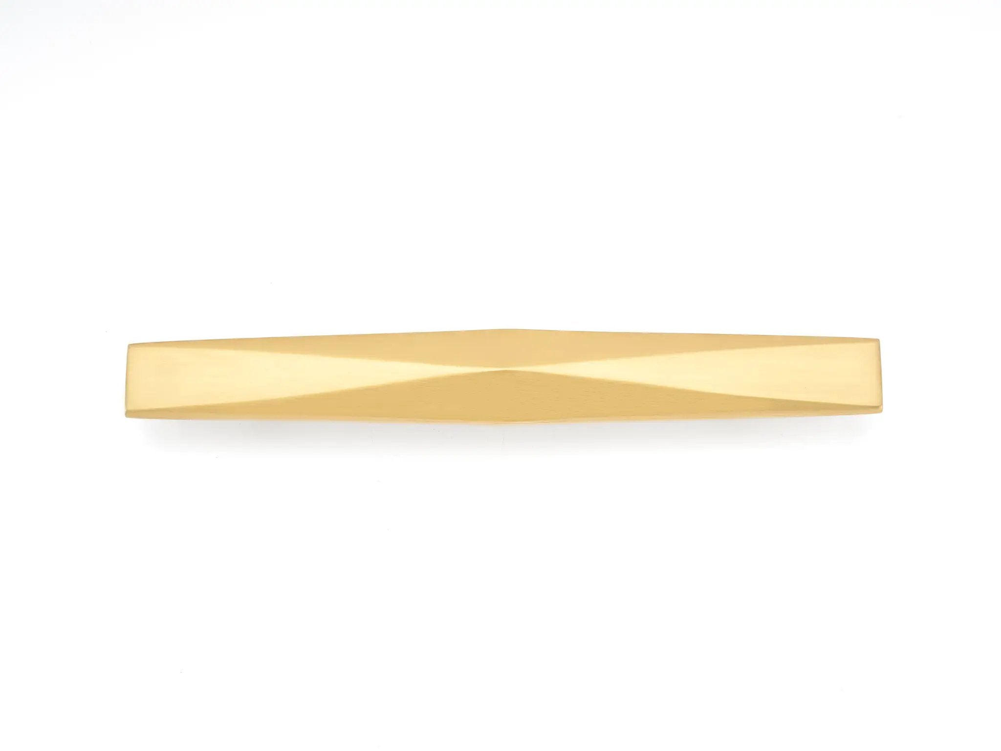 satin brass pull