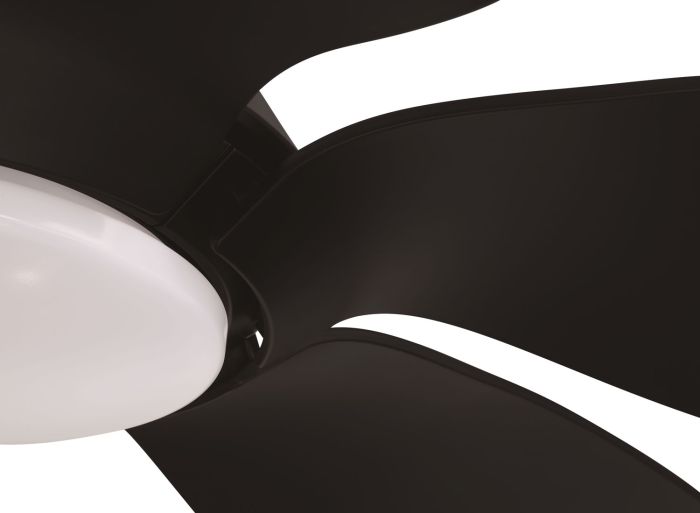 flat black ceiling fans