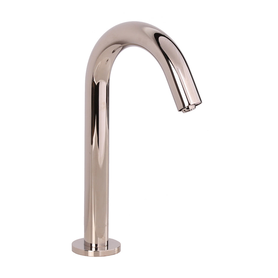 polished nickel faucet