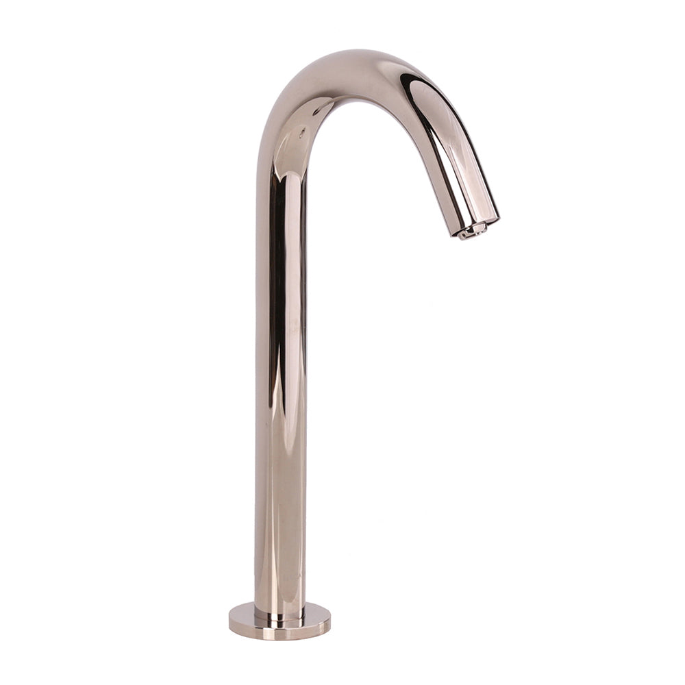 polished nickel faucet