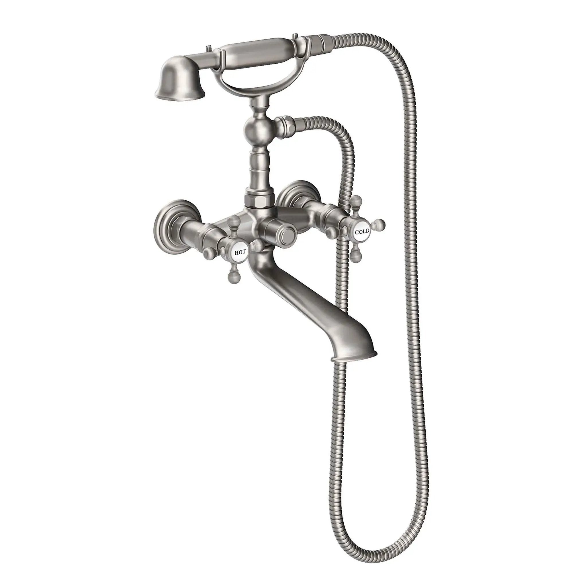 Newport Brass Astor Exposed Tub & Hand Shower Set - Wall Mount by Newport Brass