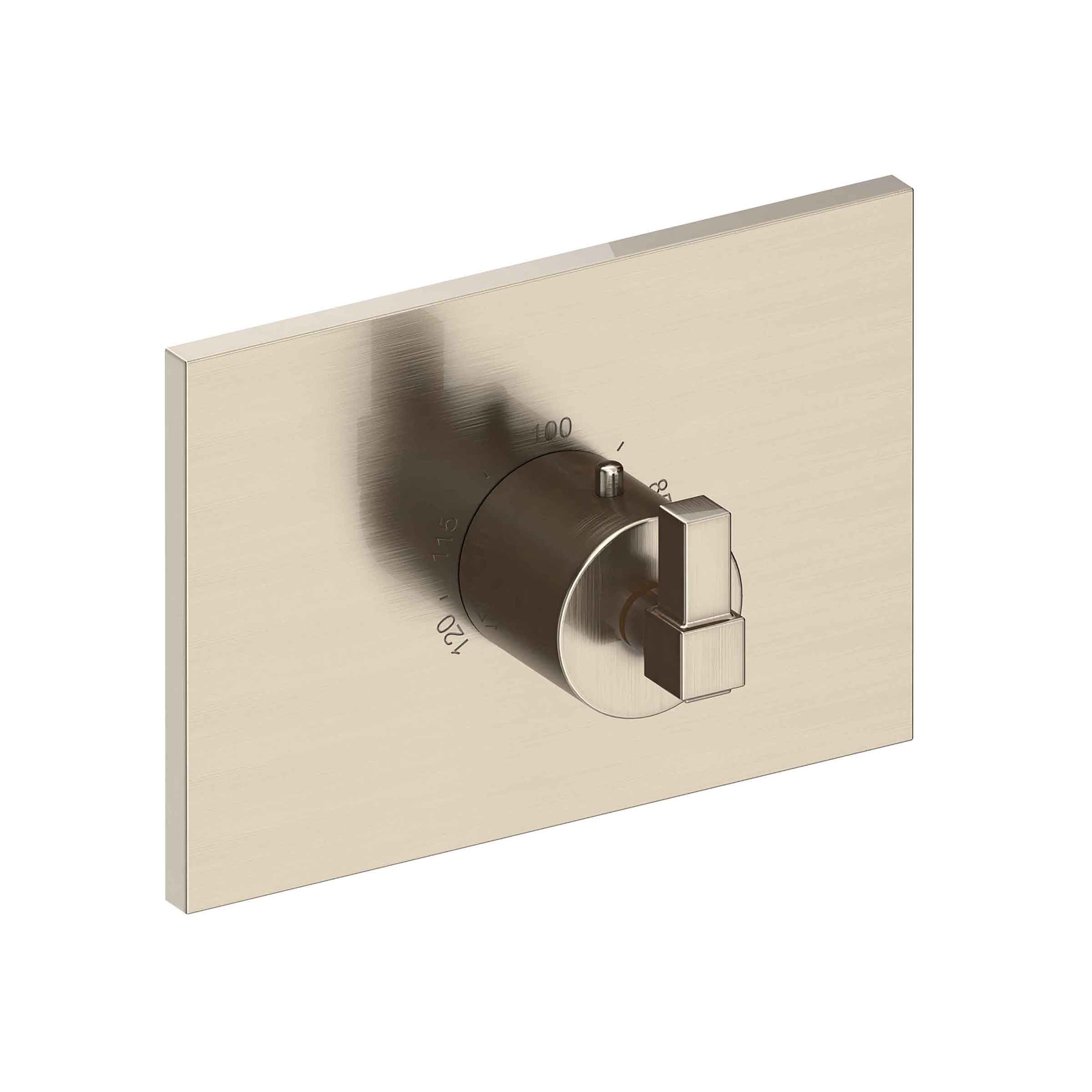 Newport Brass Malvina 3/4" Square Thermostatic Trim Plate with Handle