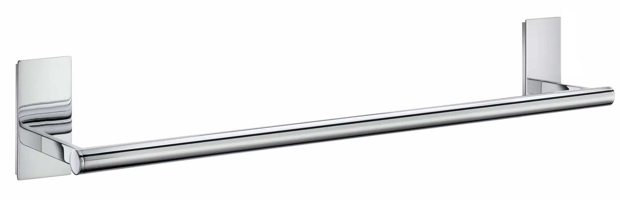 polished chrome towel rail