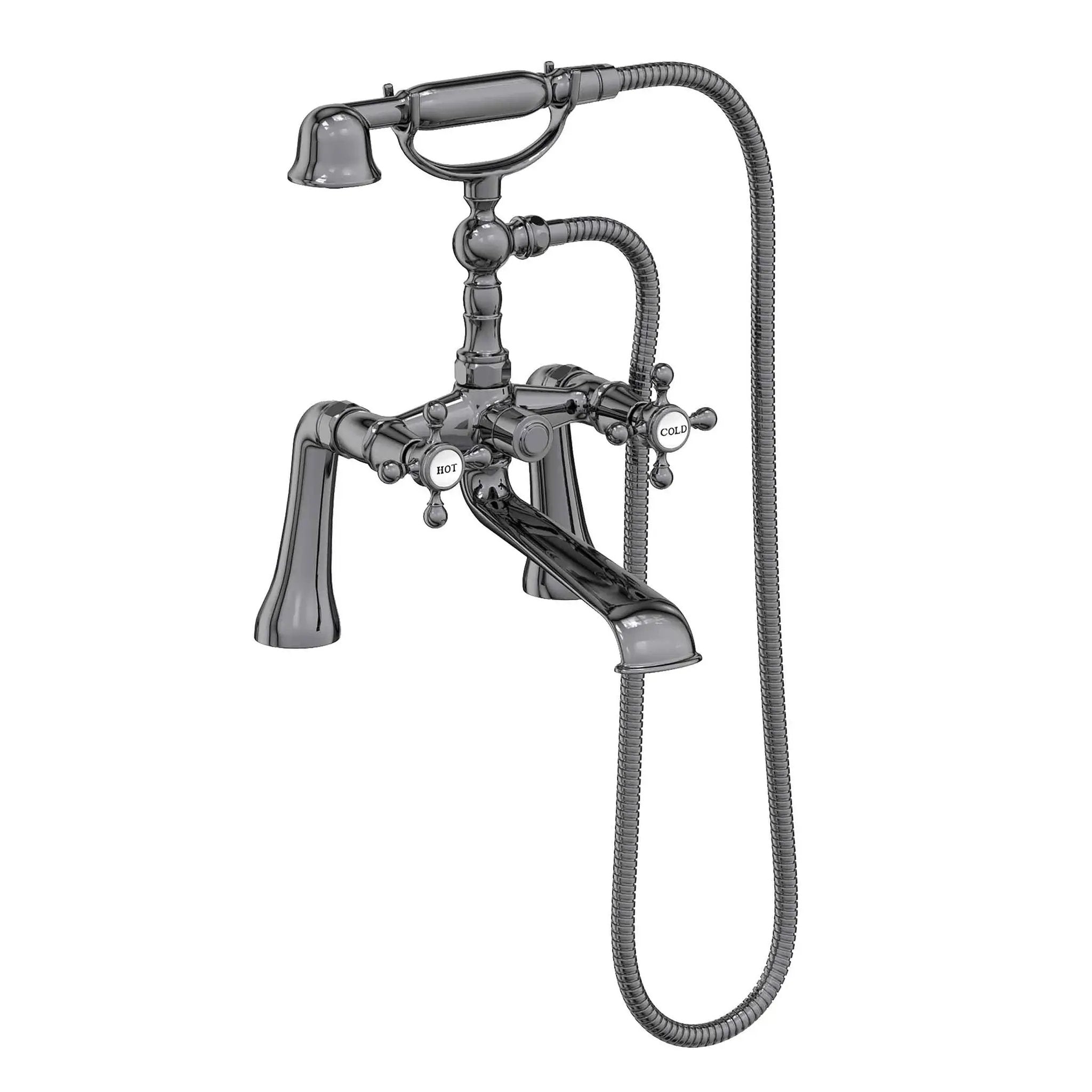 Newport Brass Chesterfield Exposed Tub & Hand Shower Set - Deck Mount by Newport Brass