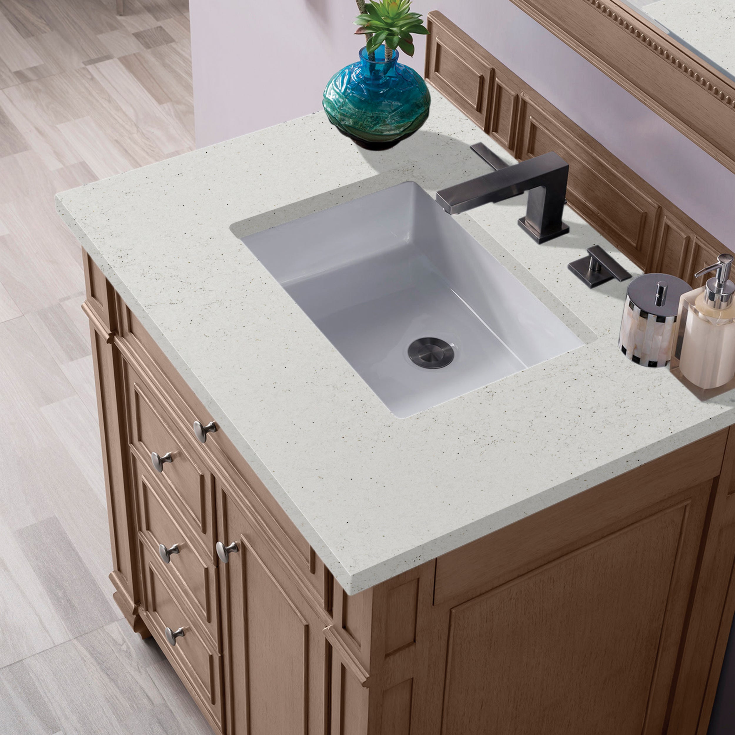 lime delight quartz top vanity