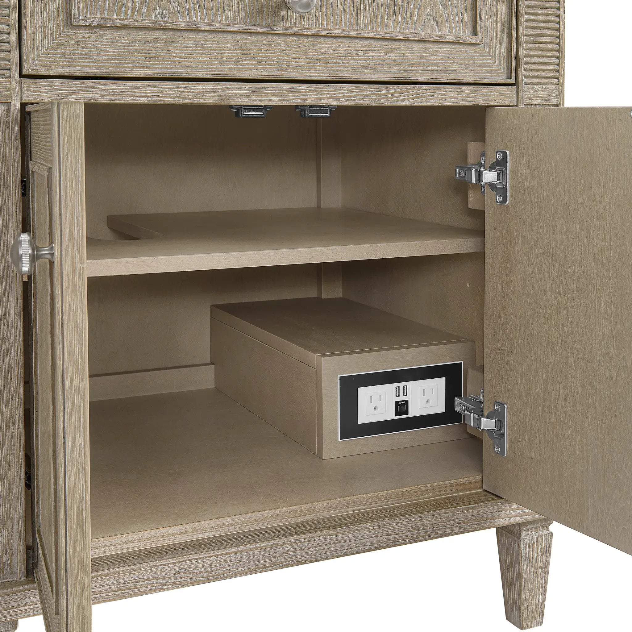 whitewashed oak vanity