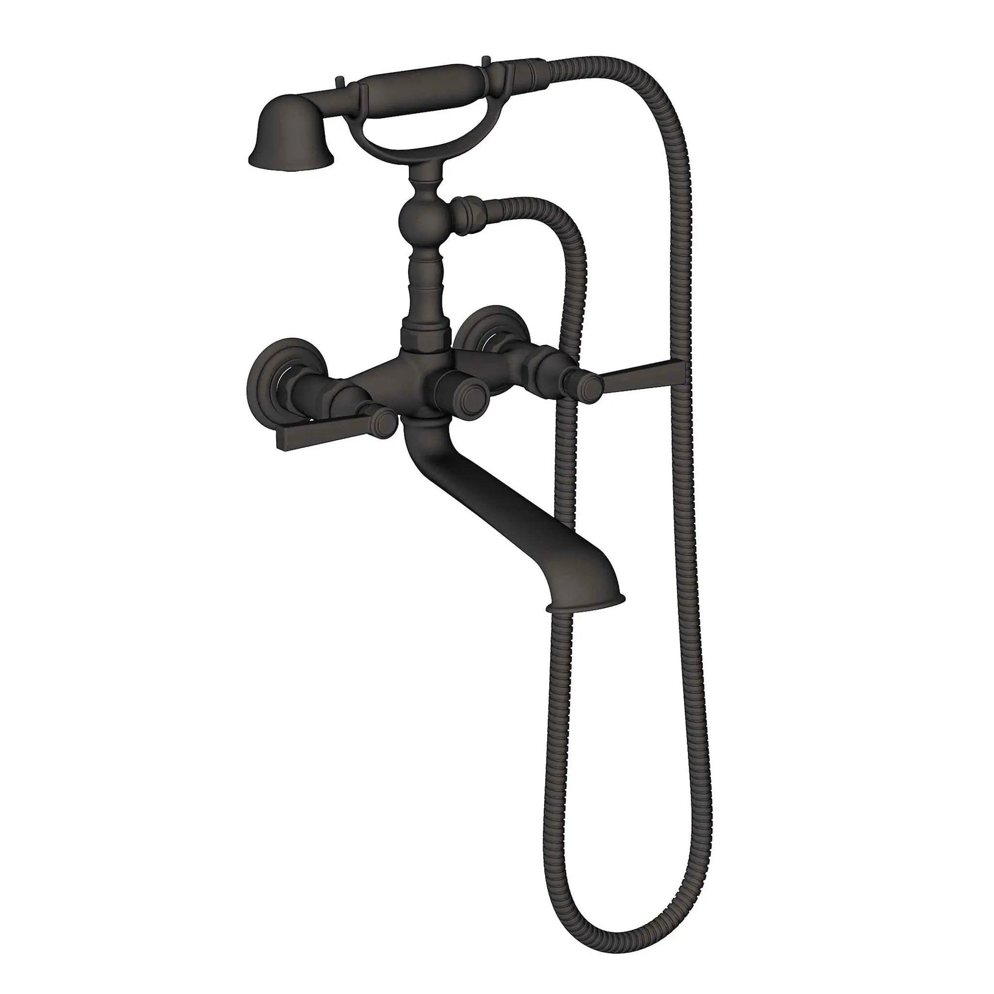 Newport Brass Astor Exposed Tub & Hand Shower Set - Wall Mount by Newport Brass