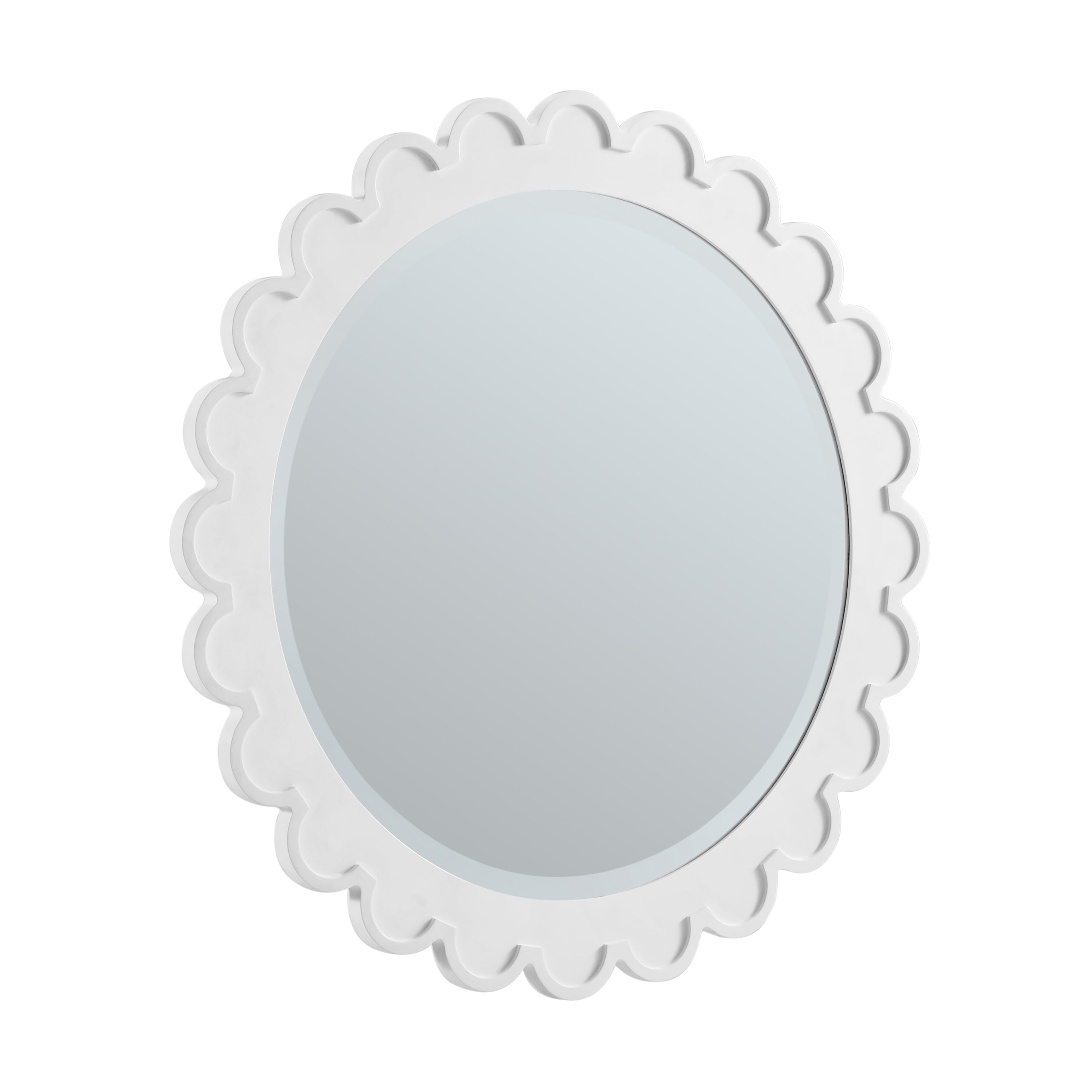 bright white mirror