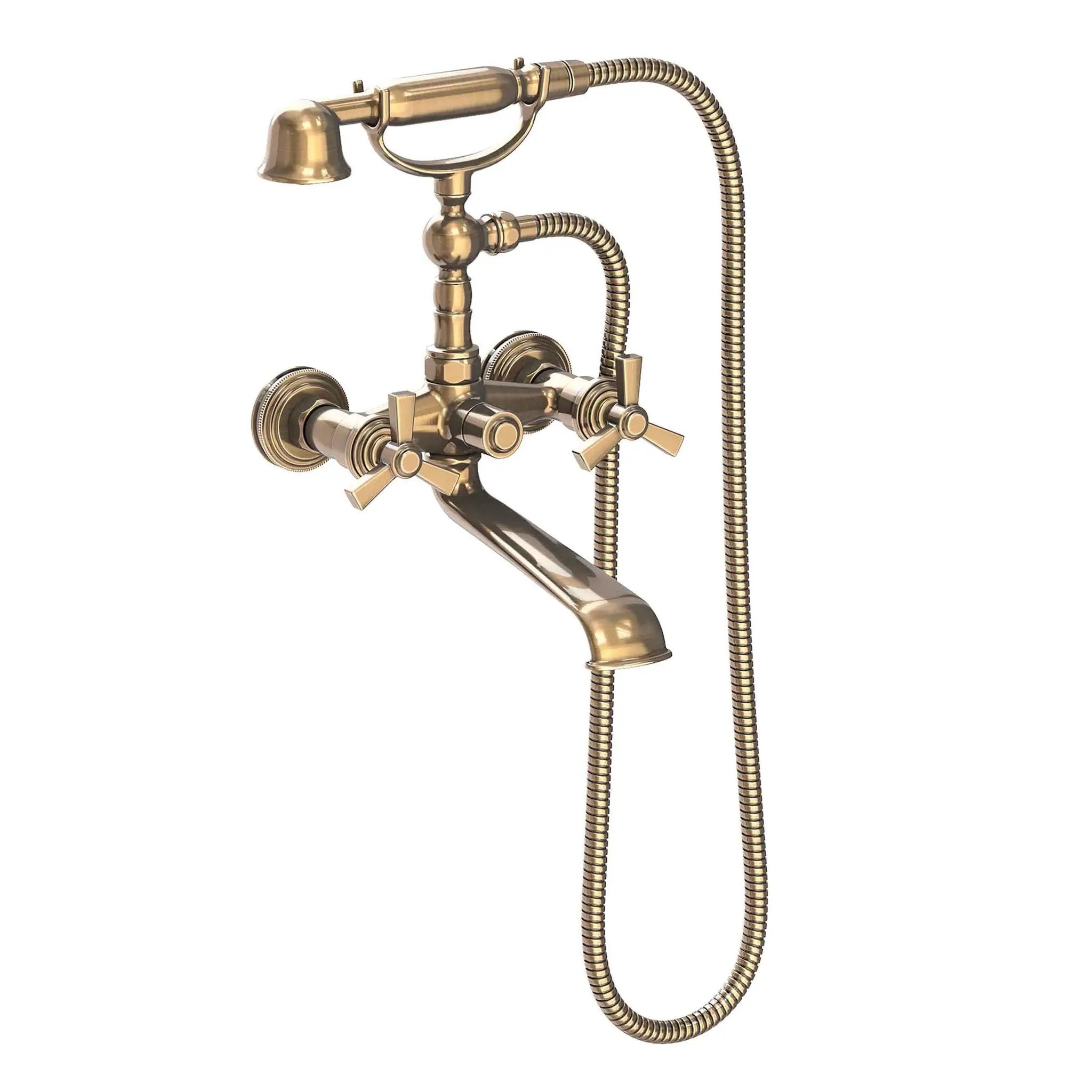 Newport Brass Miro Exposed Tub & Hand Shower Set - Wall Mount by Newport Brass