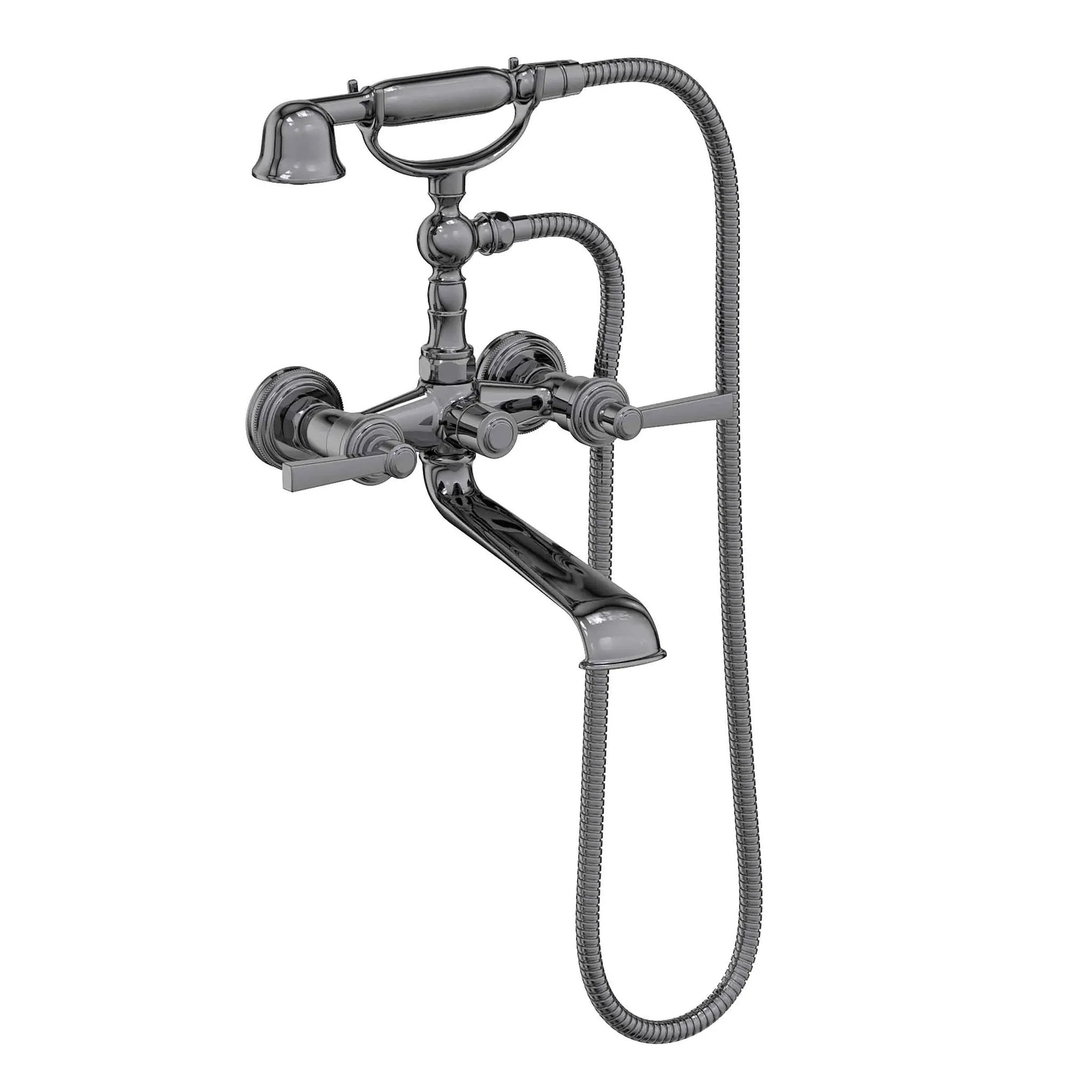 Newport Brass Miro Exposed Tub & Hand Shower Set - Wall Mount by Newport Brass