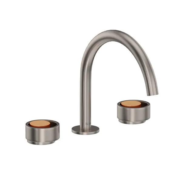 Rohl Eclissi Widespread Lavatory Faucet with C-Spout by Rohl
