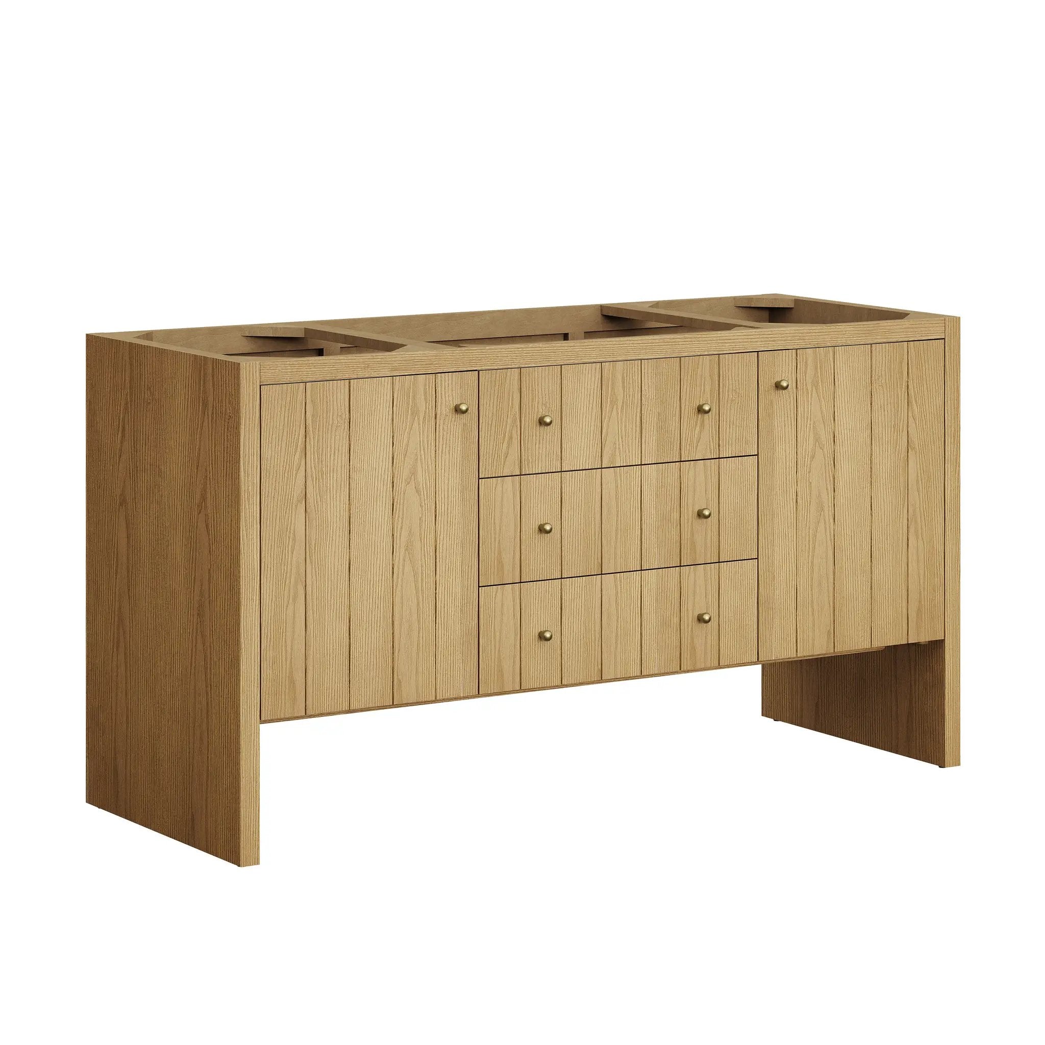 light natural oak vanity