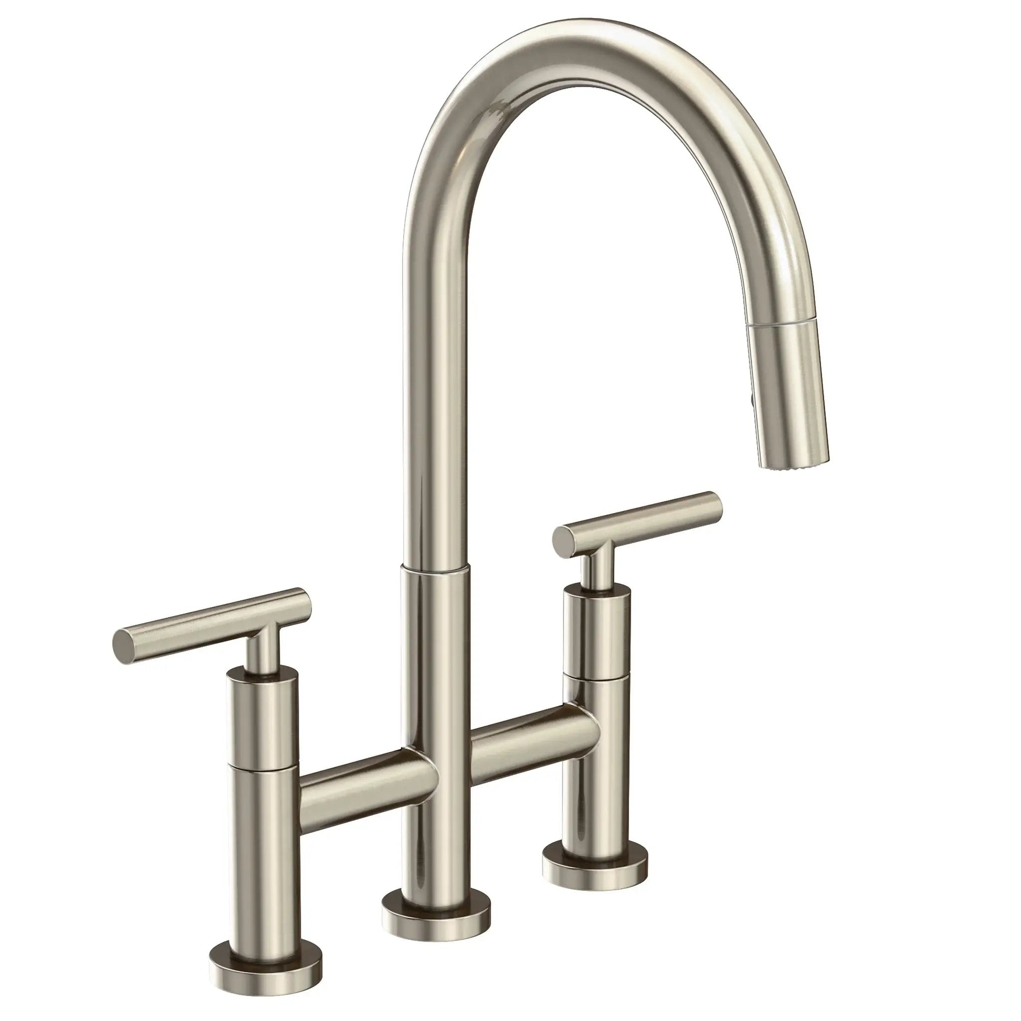 Newport Brass East Linear Kitchen Bridge Pull-Down Faucet by Newport Brass