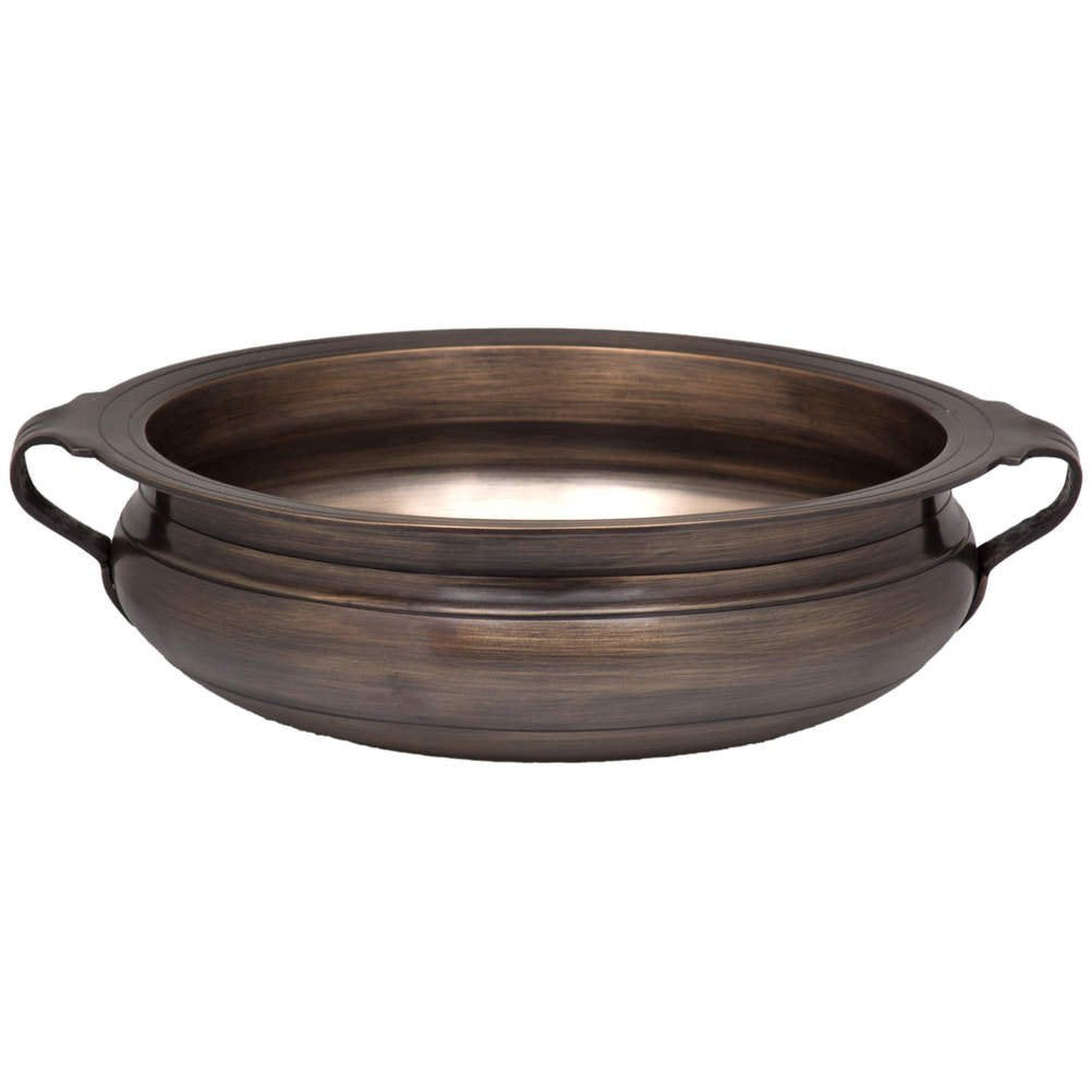 Linkasink Bronze Vessel Bowl Sink 19" with Handles