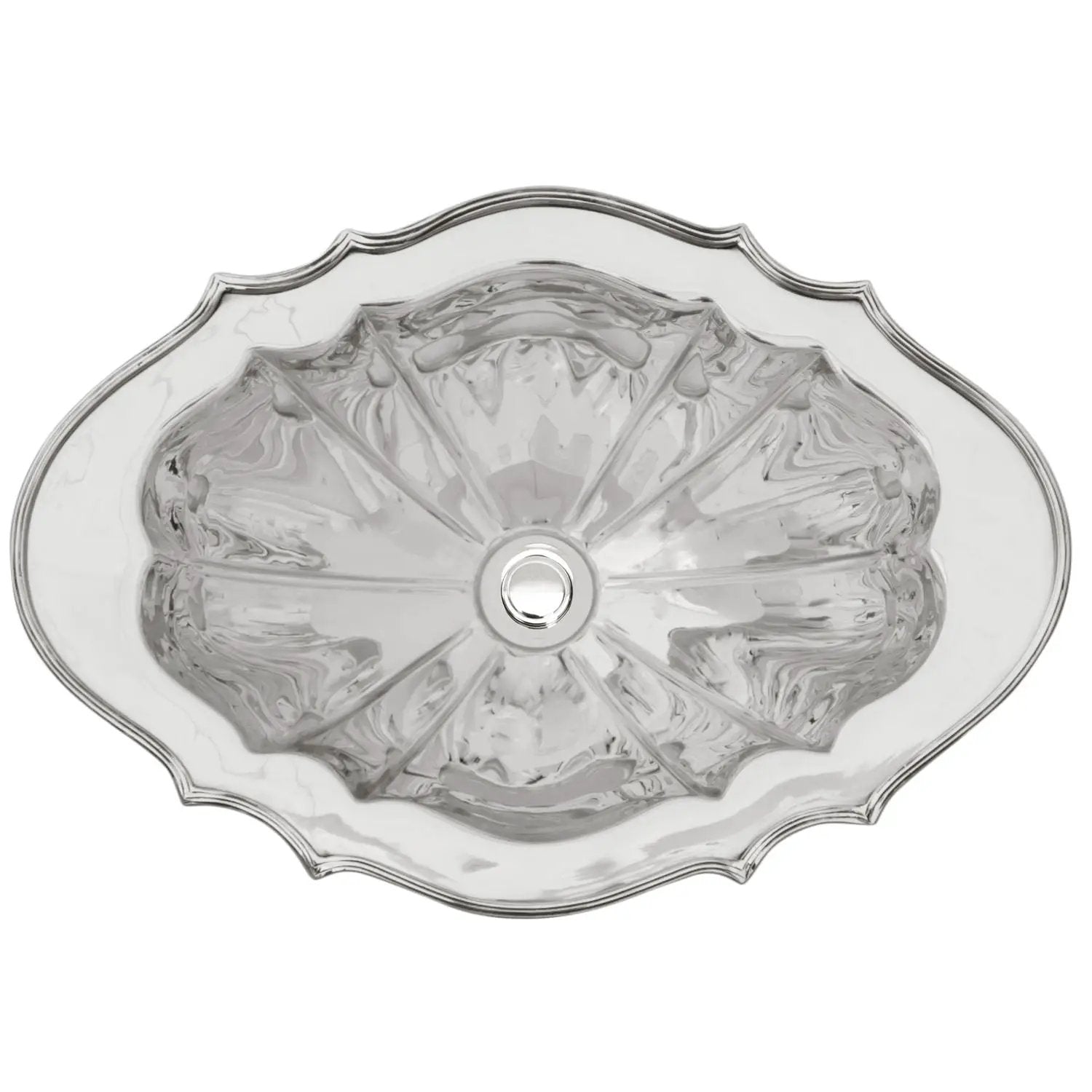 Linkasink Taxco Small Smooth Metal Sink Drop-In Sink 18.62" by Linkasink