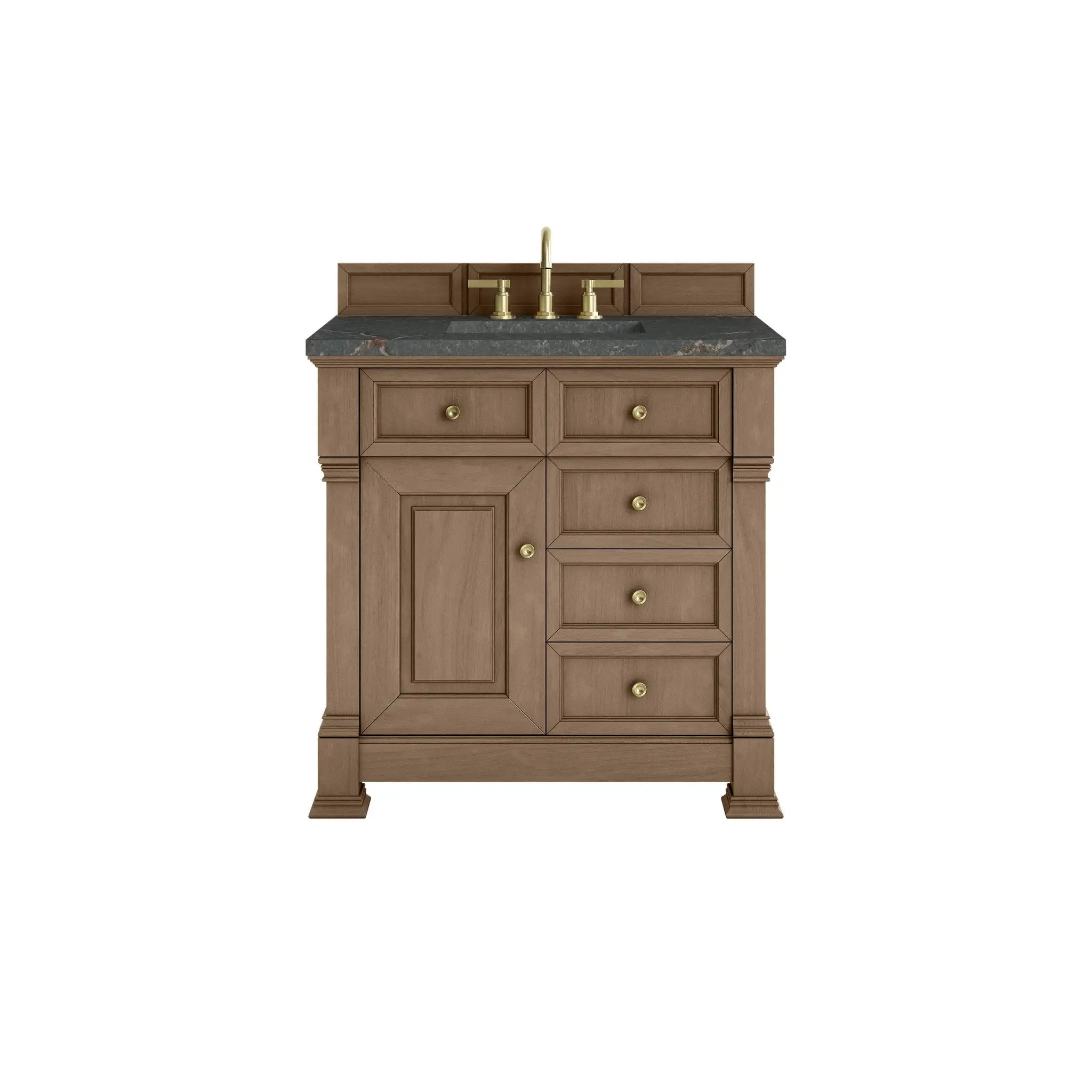 James Martin Brookfield 36" Single Vanity Set - Pecan by James Martin Vanities