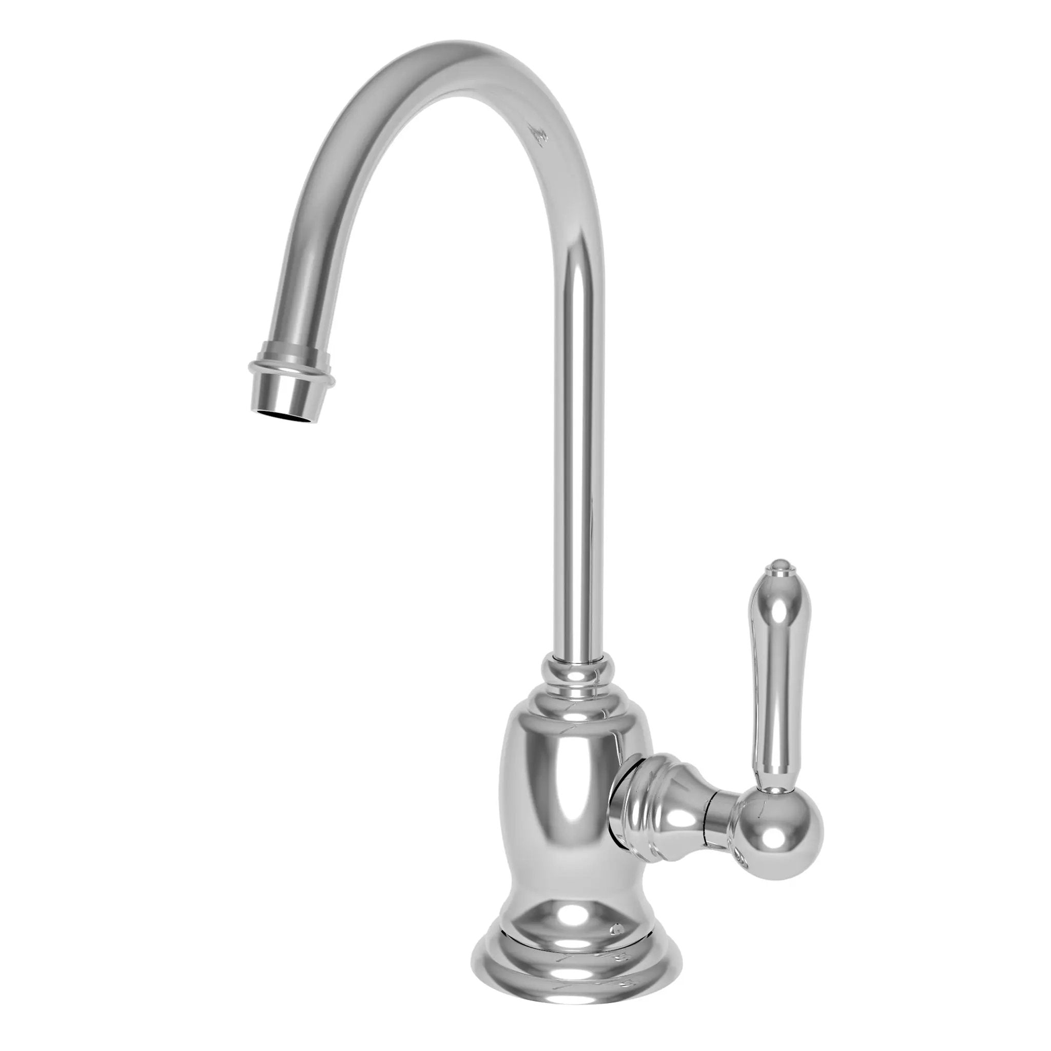 polished chrome water dispenser