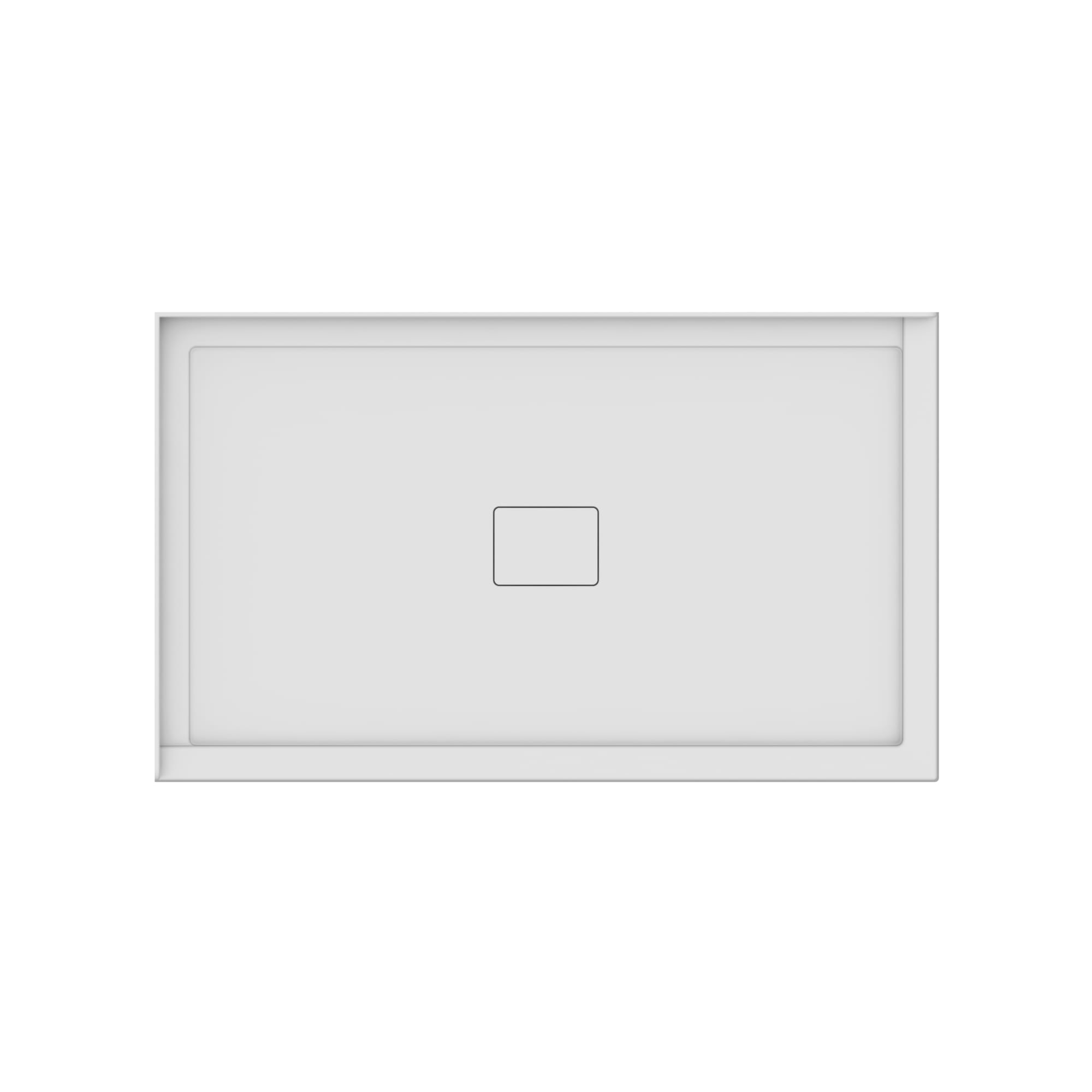 Neptune Rouge Acrylic Shower Base in White