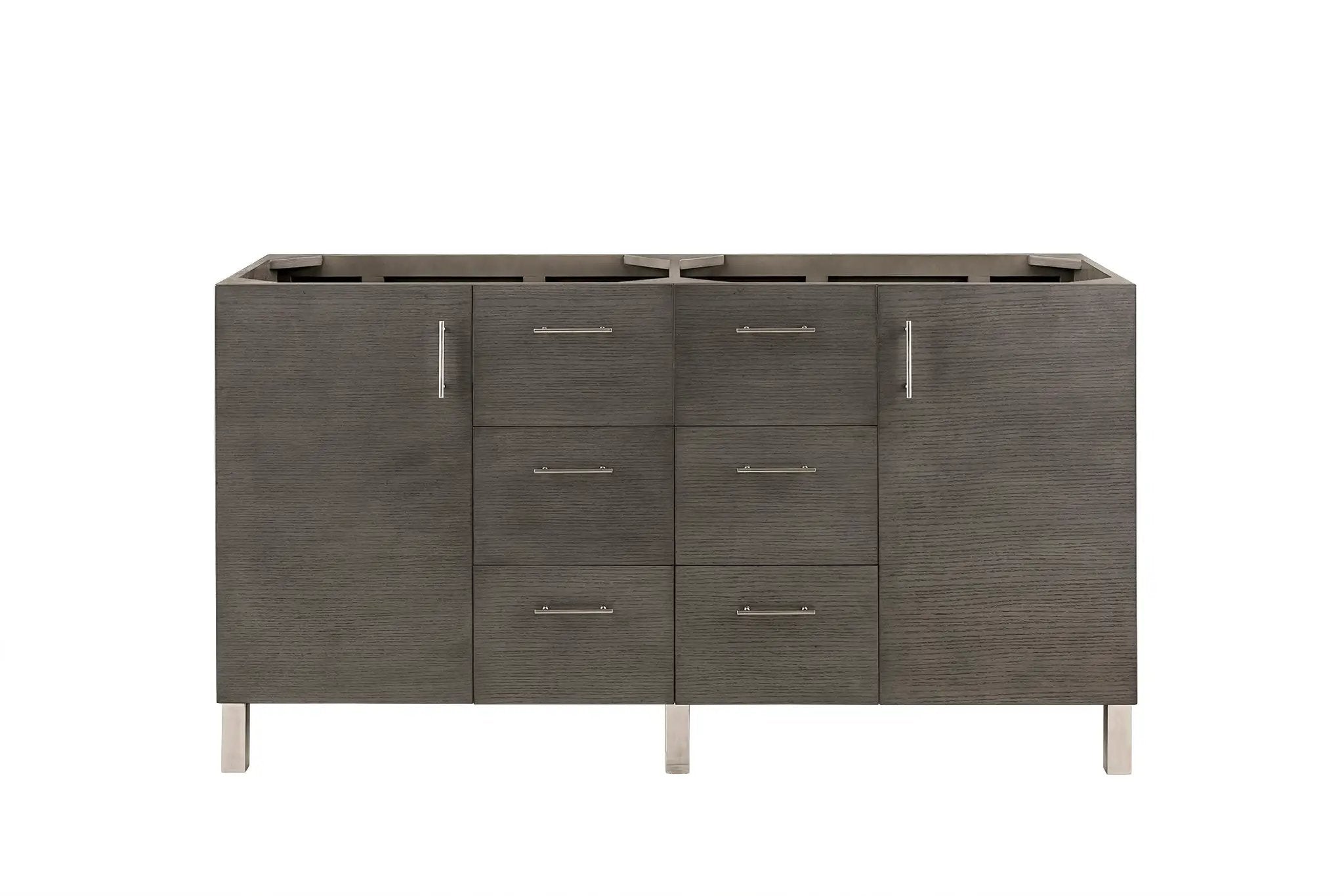silver oak vanity
