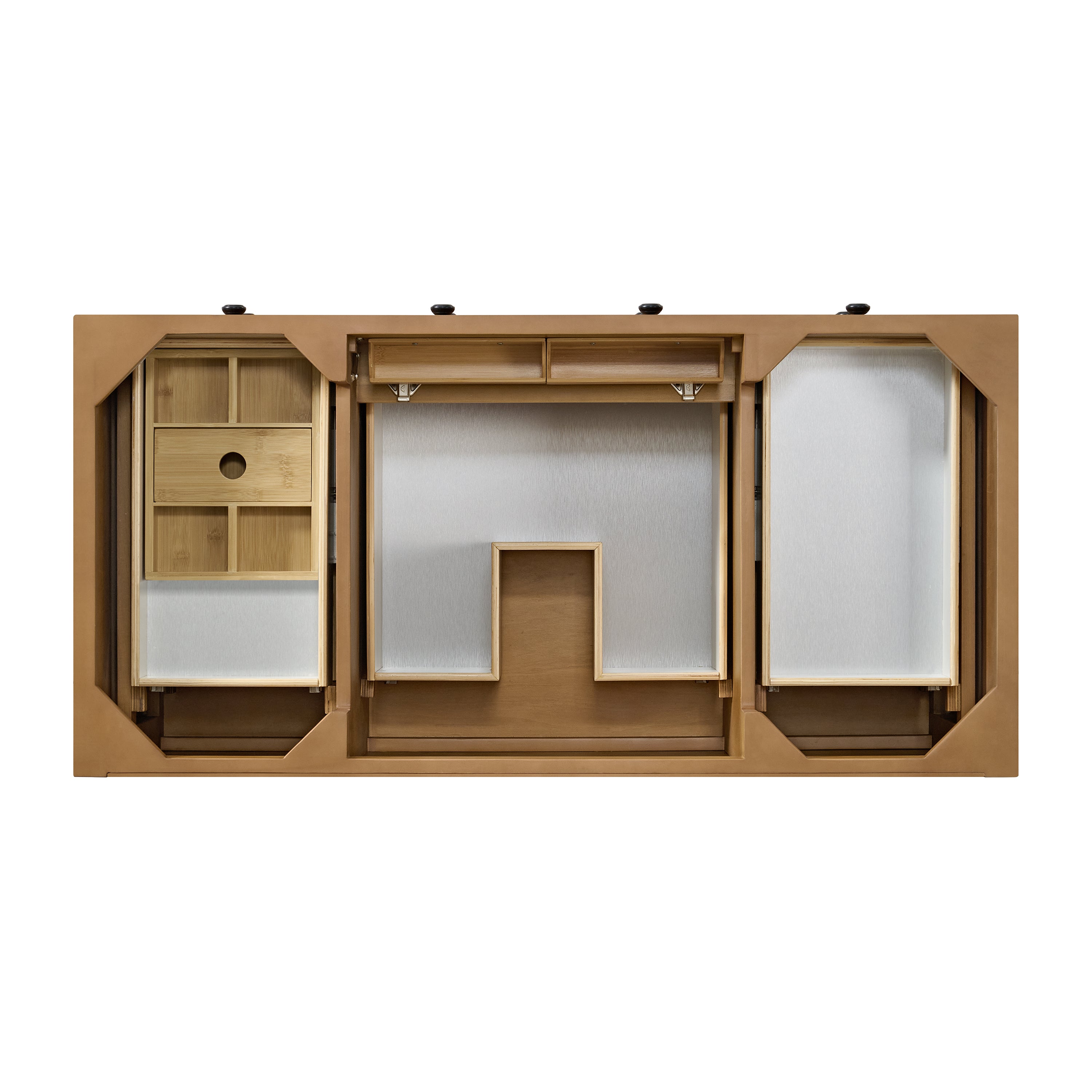 white zeus quartz top vanity