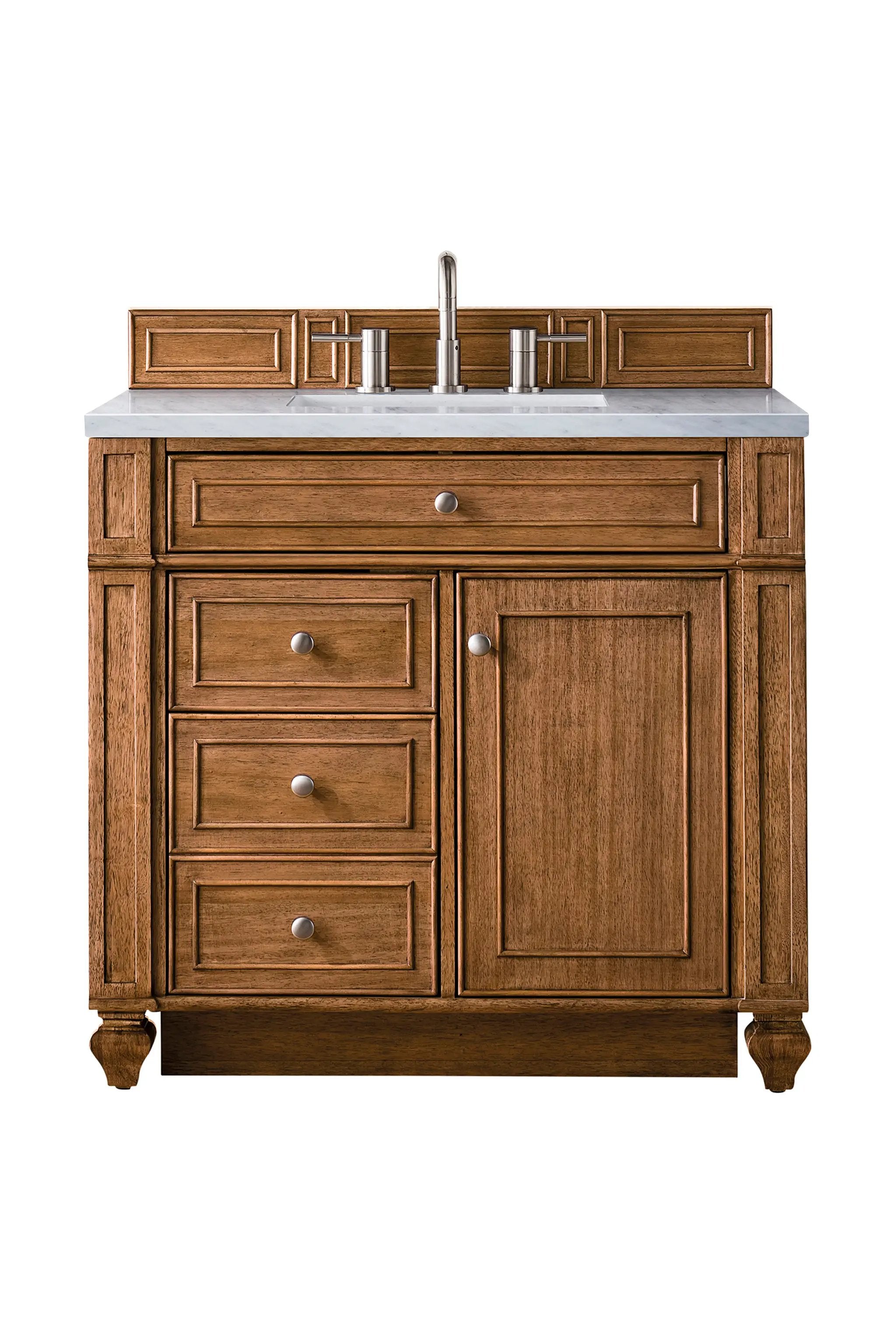 James Martin Bristol 36" Single Vanity Set - Saddle Brown by James Martin Vanities