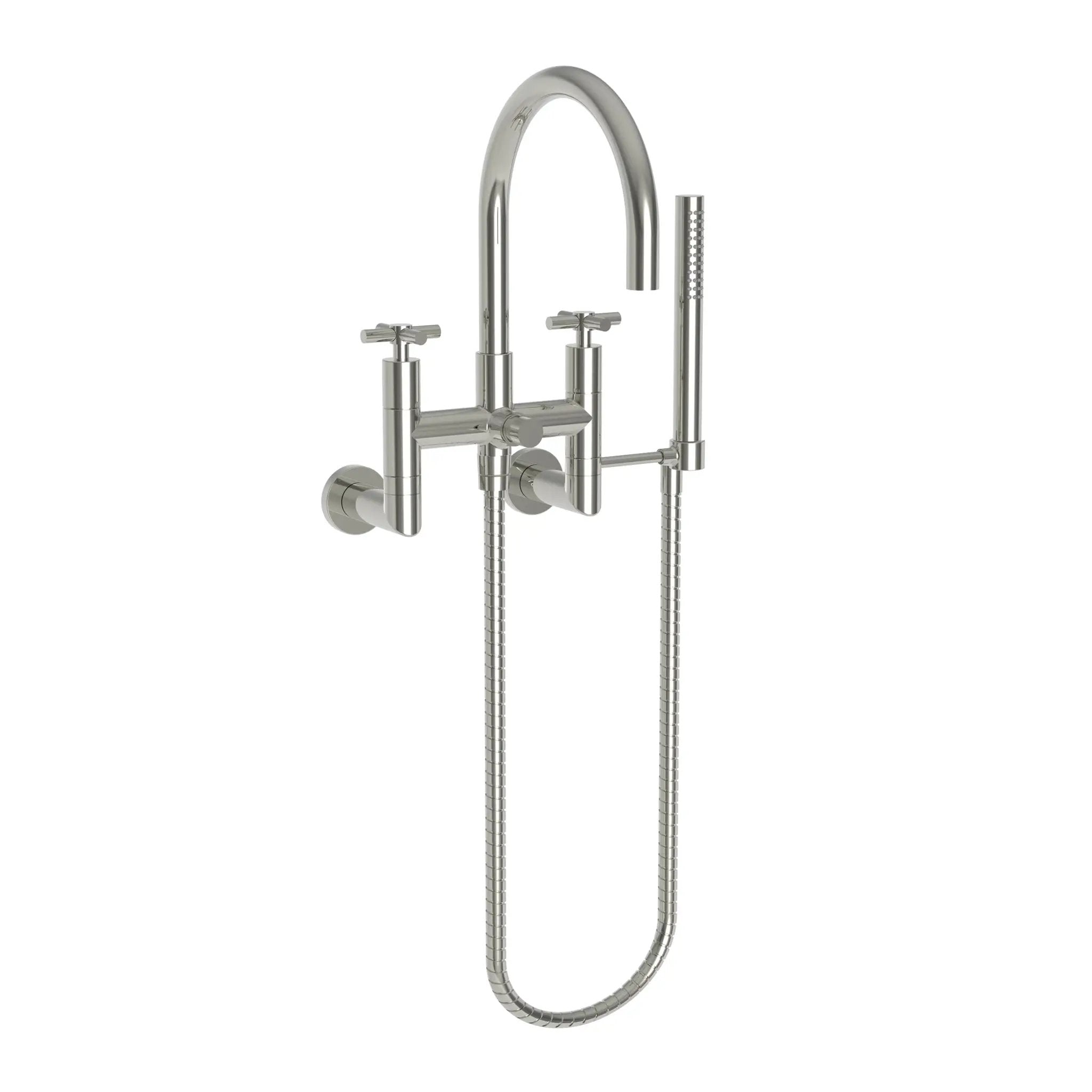 Newport Brass East Linear Exposed Tub & Hand Shower Set - Wall Mount by Newport Brass