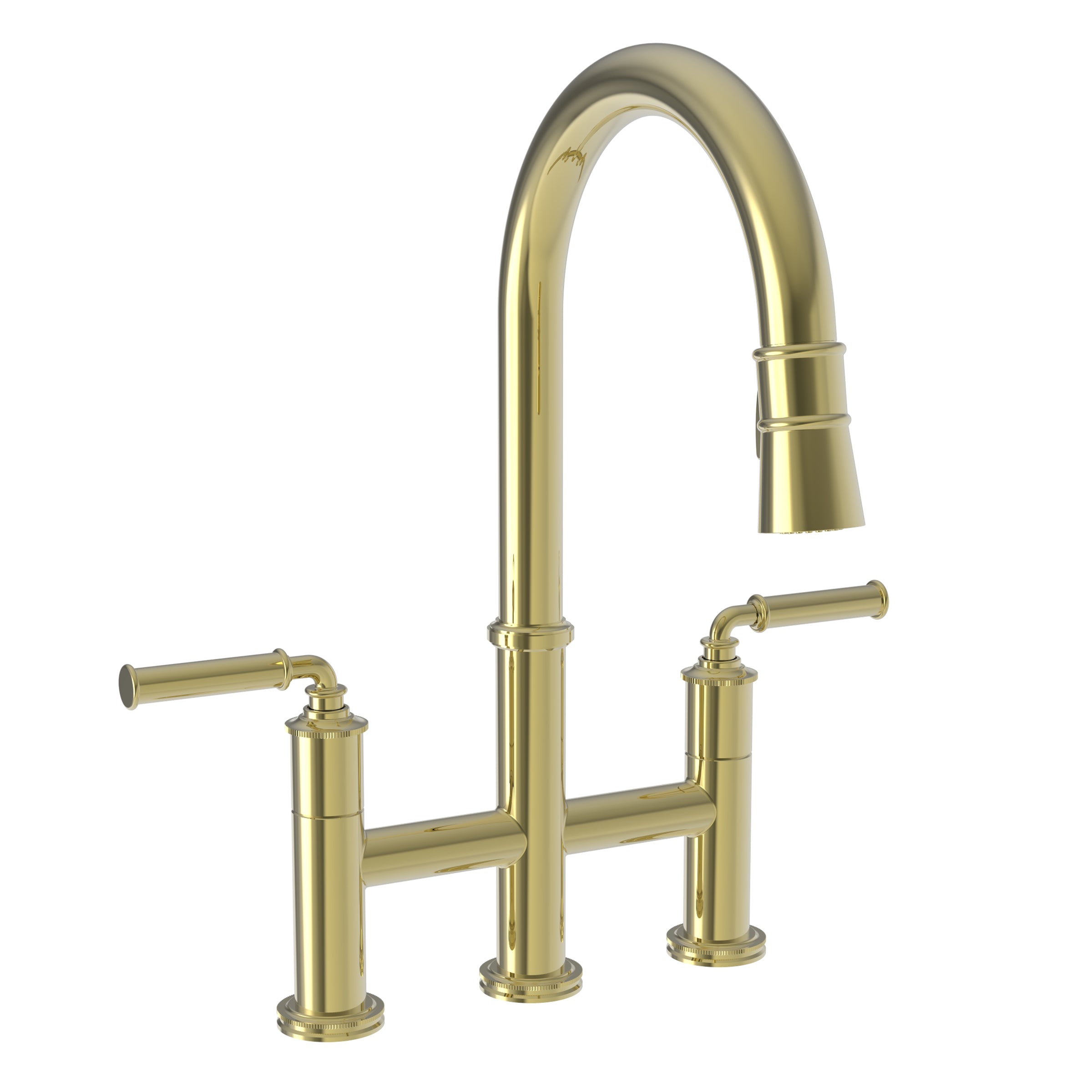 Newport Brass Taft Kitchen Bridge Pull-Down Faucet