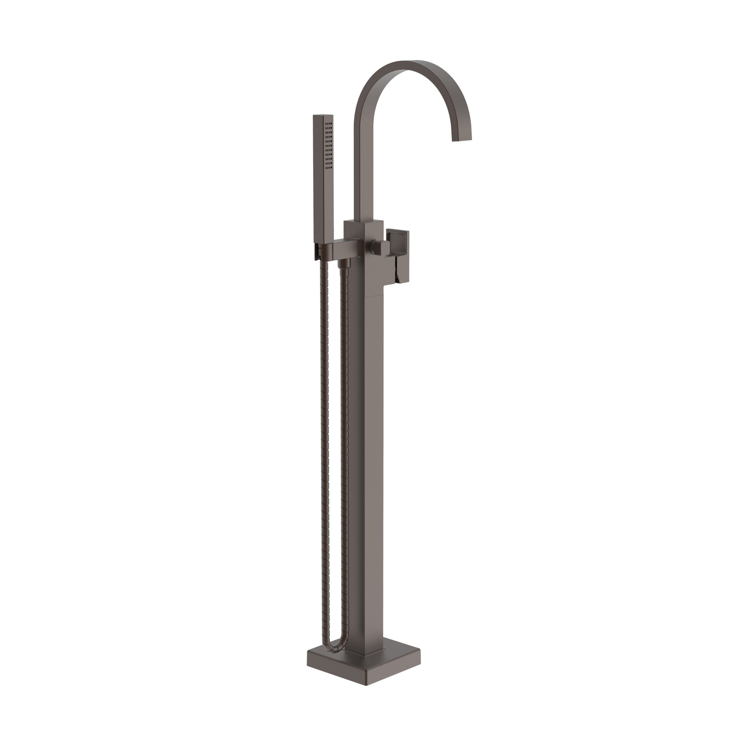 Newport Brass Secant Exposed Tub and Hand Shower Set - Free Standing