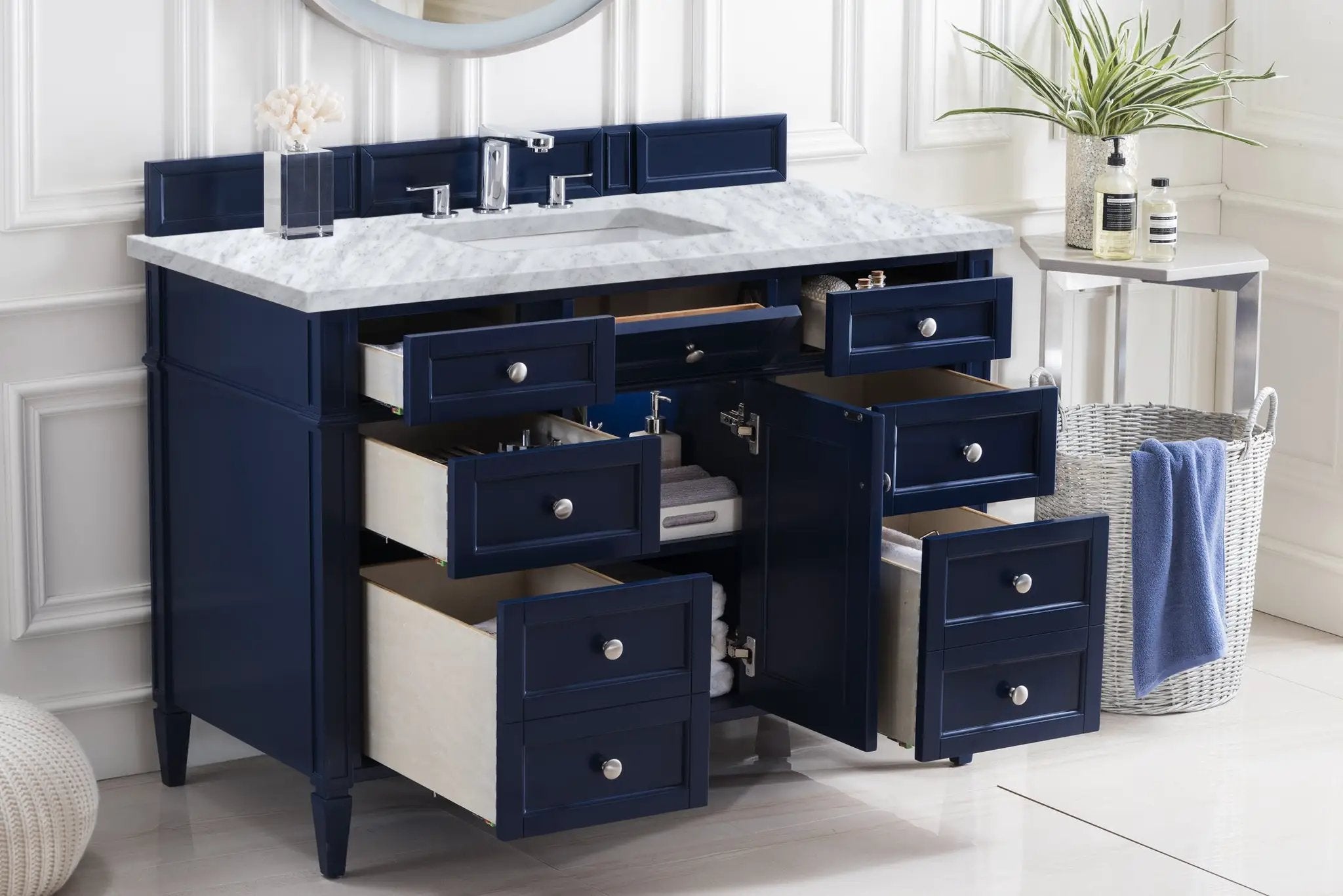 victory blue vanity