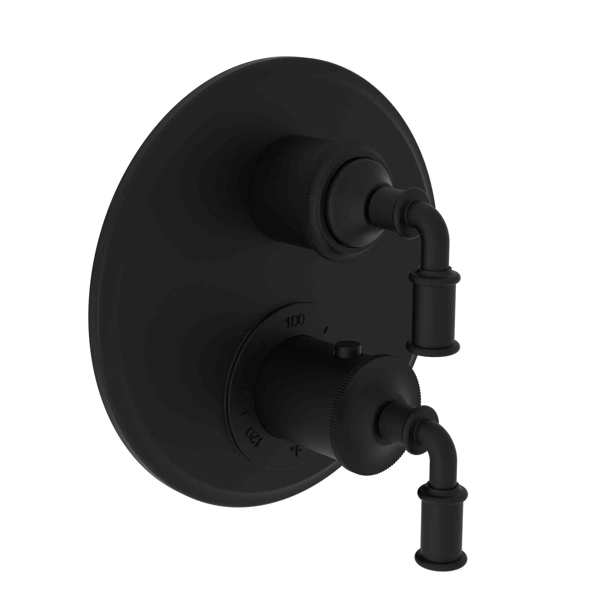 Newport Brass Taft 1/2" Round Thermostatic Trim Plate with Handle by Newport Brass