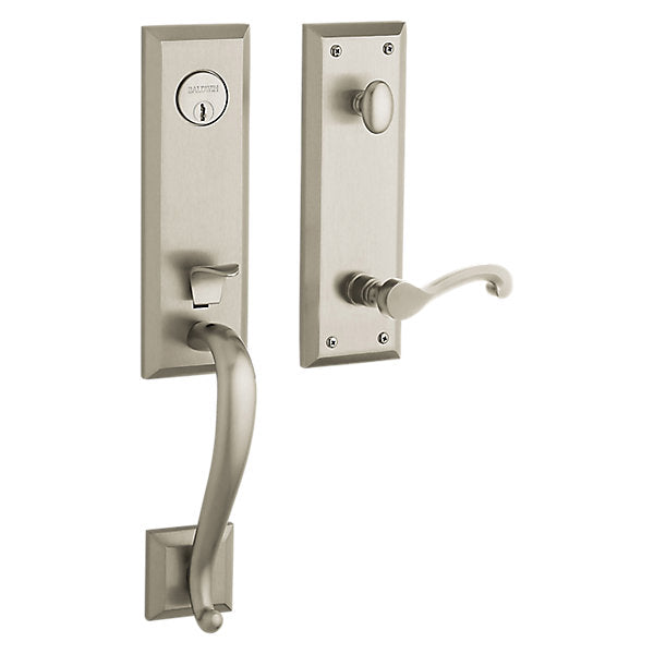 Baldwin Stonegate Handleset with 5445V Classic Lever