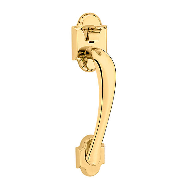 polished brass handle grip