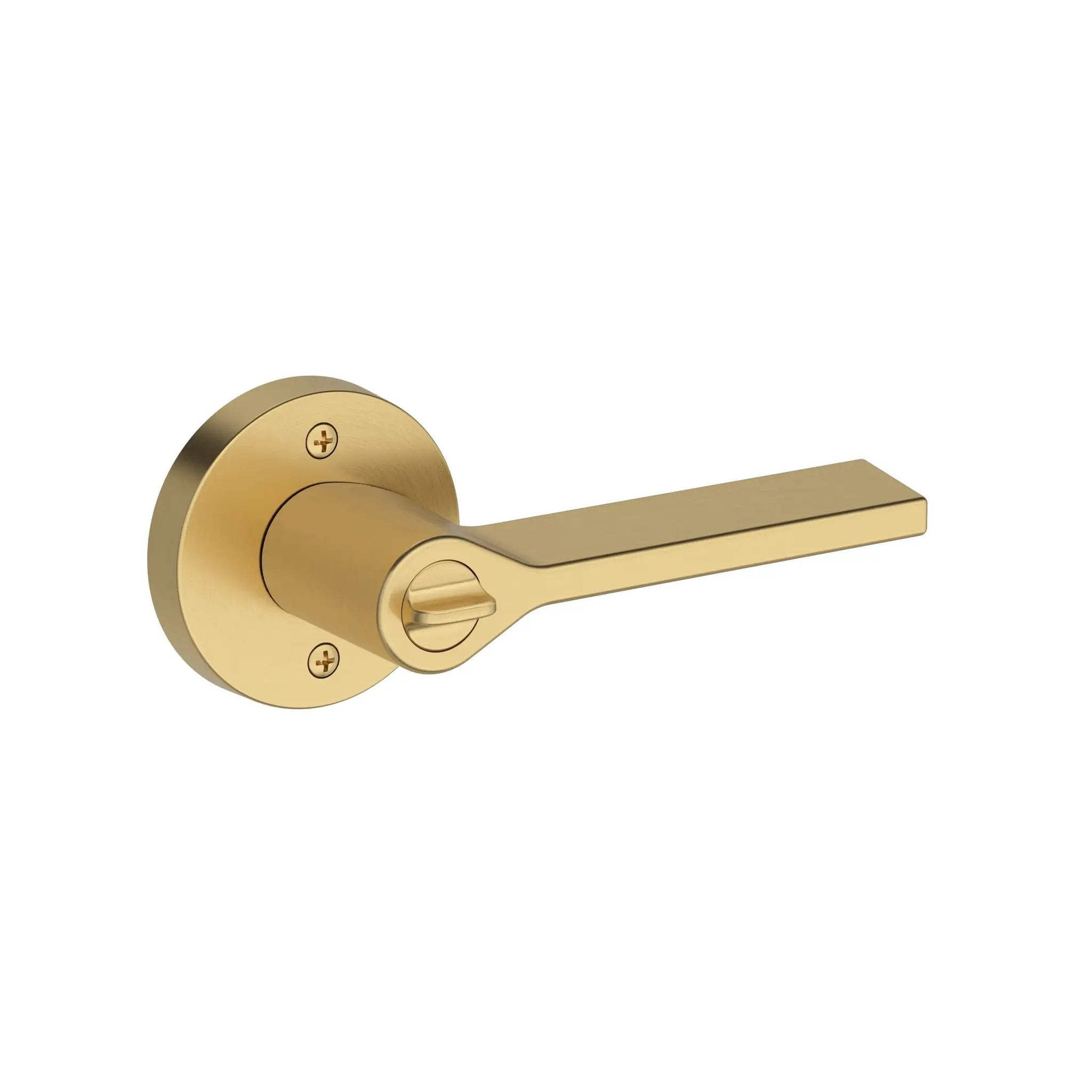 Baldwin Reserve Anaheim Hills Lever with Contemporary Round Rose by Baldwin