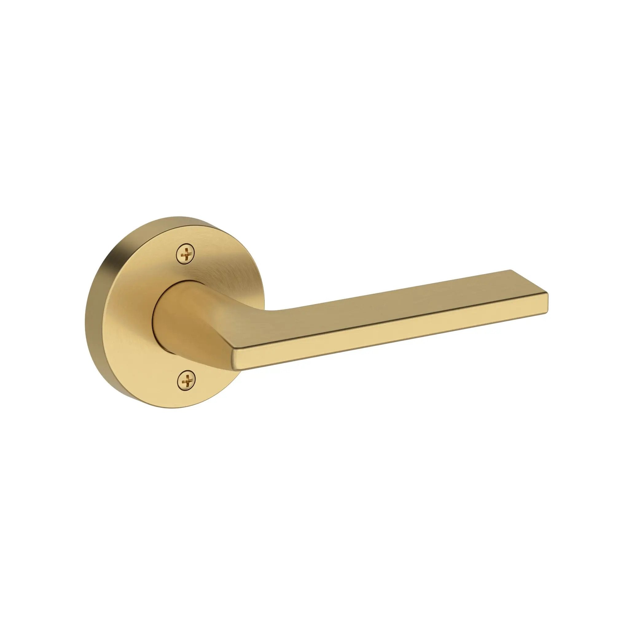 Baldwin Reserve Anaheim Hills Lever with Contemporary Round Rose by Baldwin