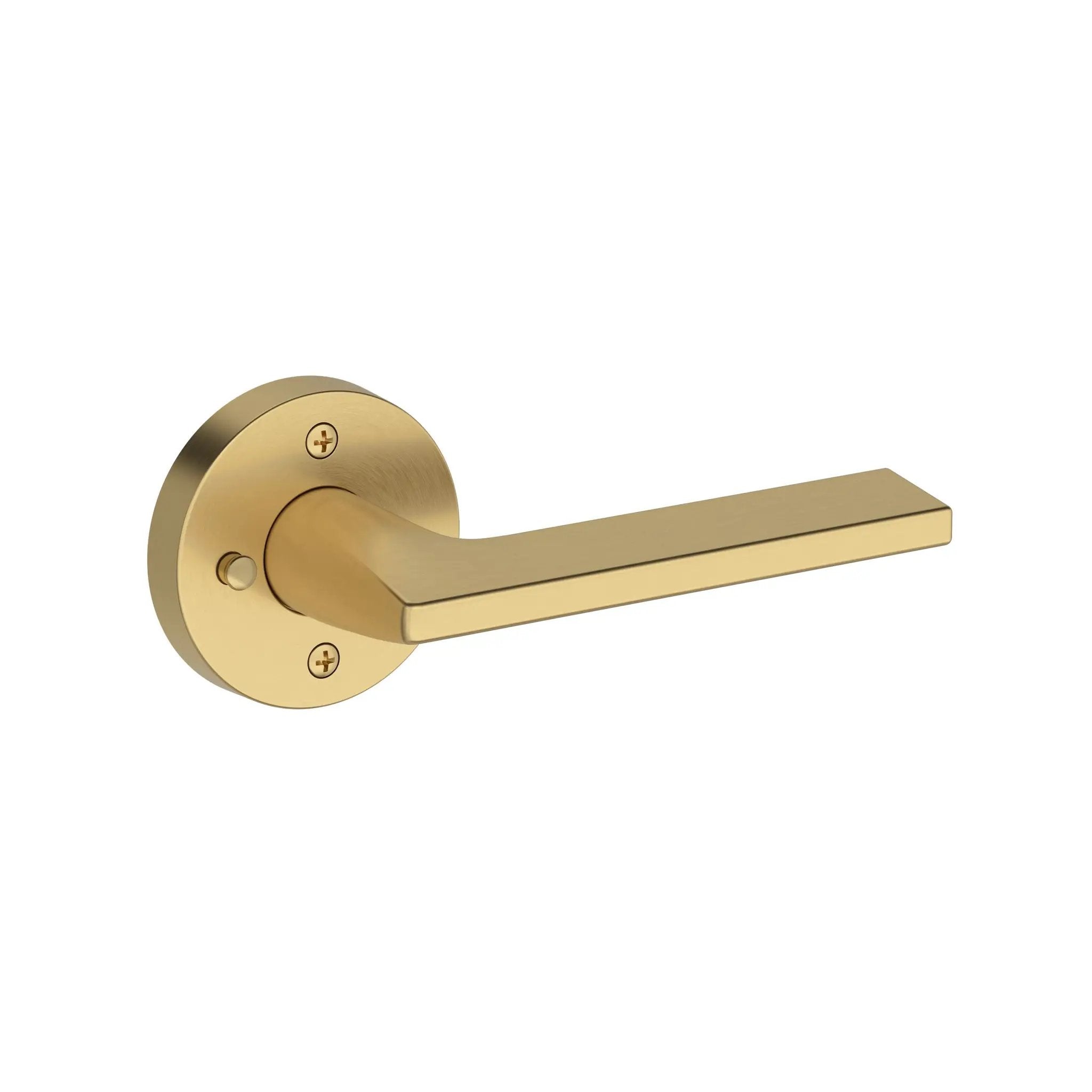 Baldwin Reserve Anaheim Hills Lever with Contemporary Round Rose by Baldwin
