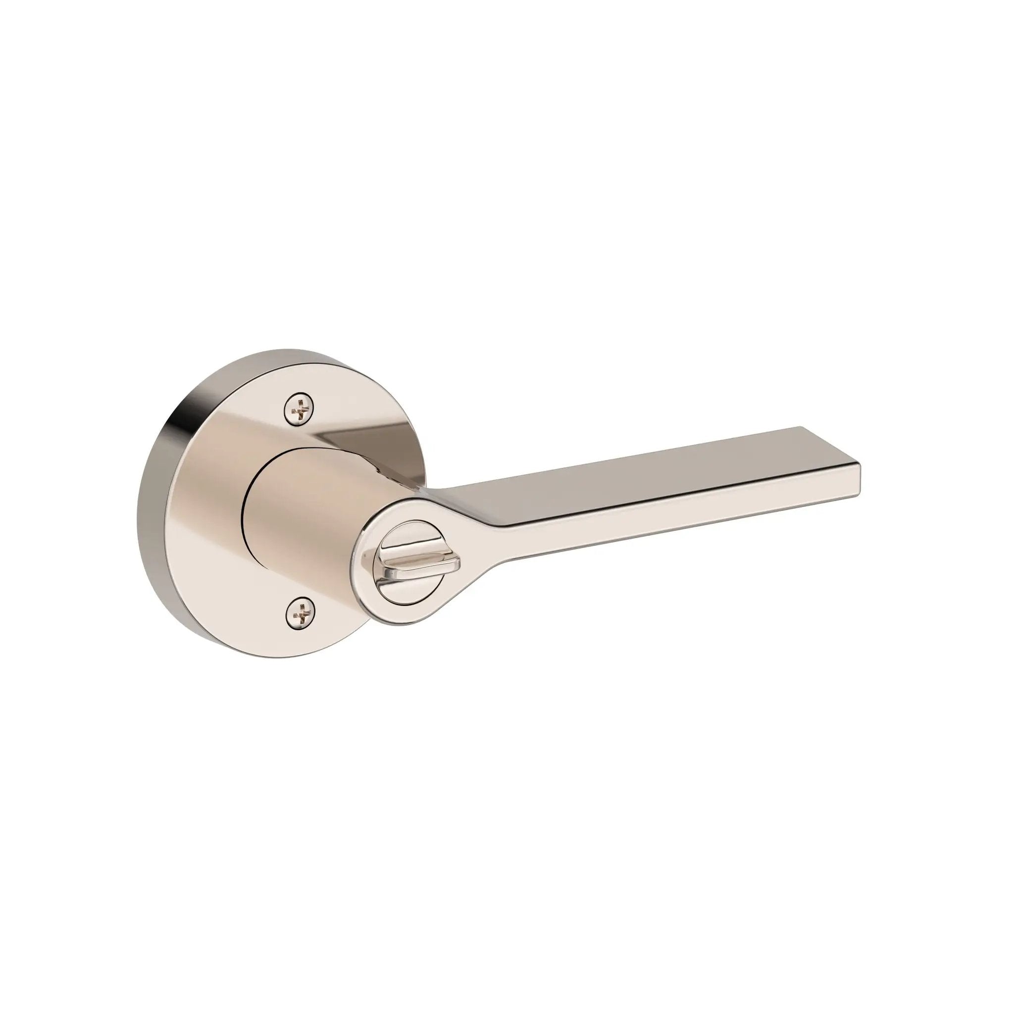 Baldwin Reserve Anaheim Hills Lever with Contemporary Round Rose by Baldwin