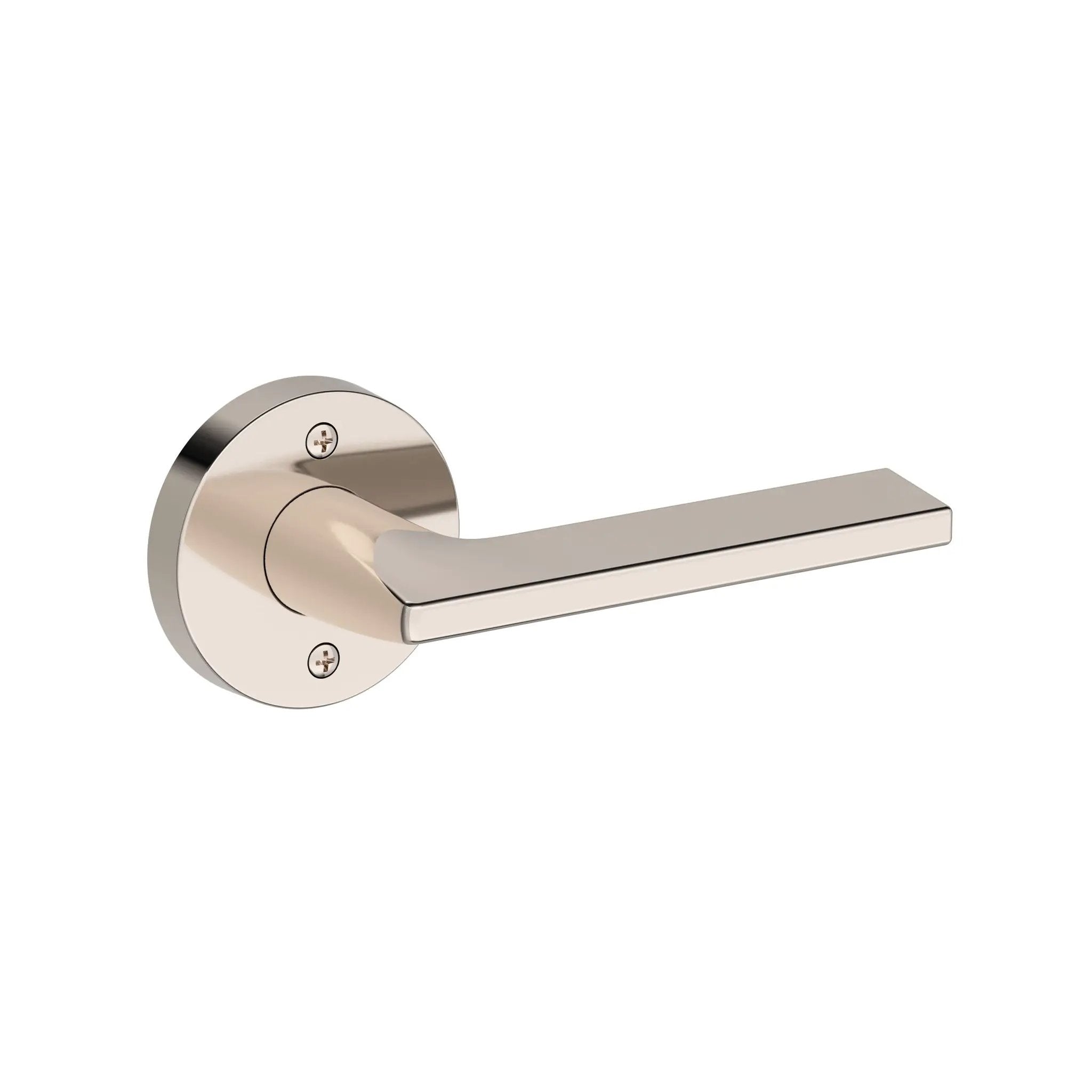 Baldwin Reserve Anaheim Hills Lever with Contemporary Round Rose by Baldwin