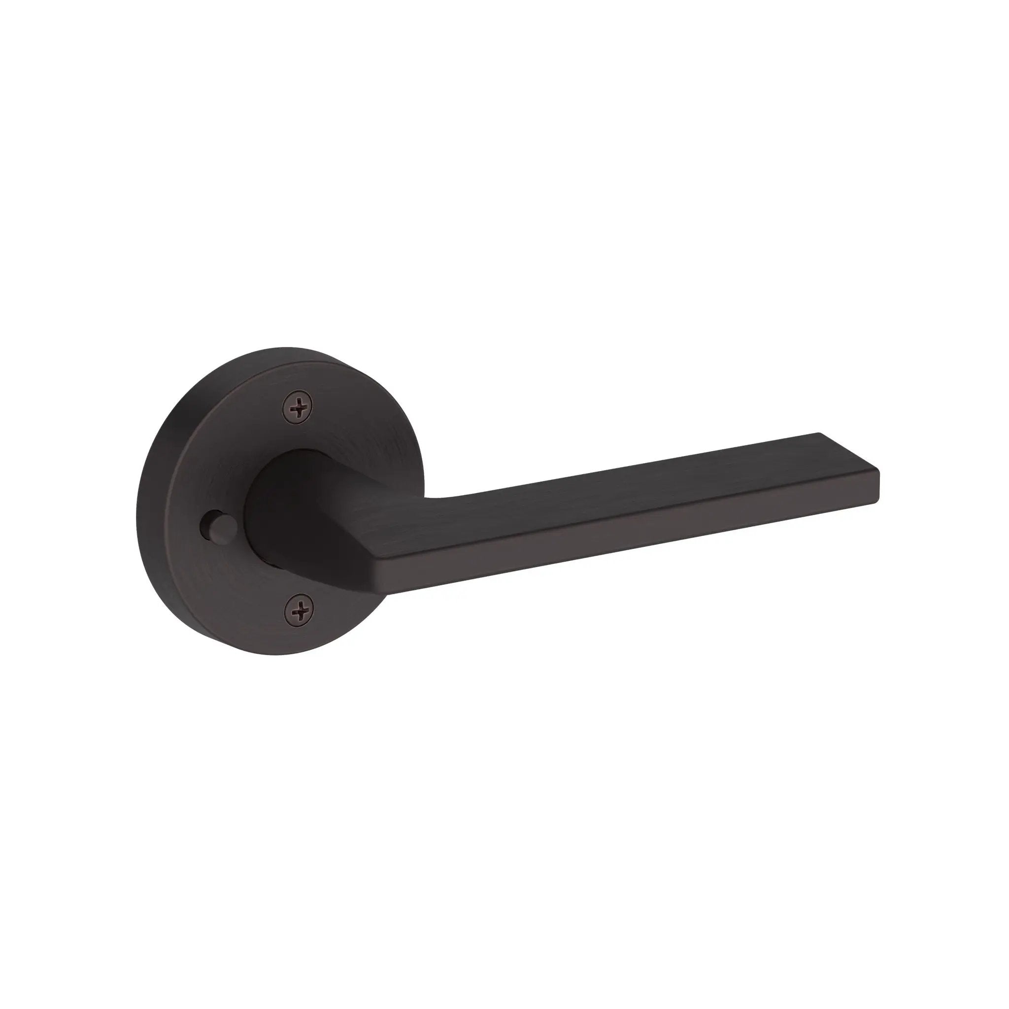 Baldwin Reserve Anaheim Hills Lever with Contemporary Round Rose by Baldwin